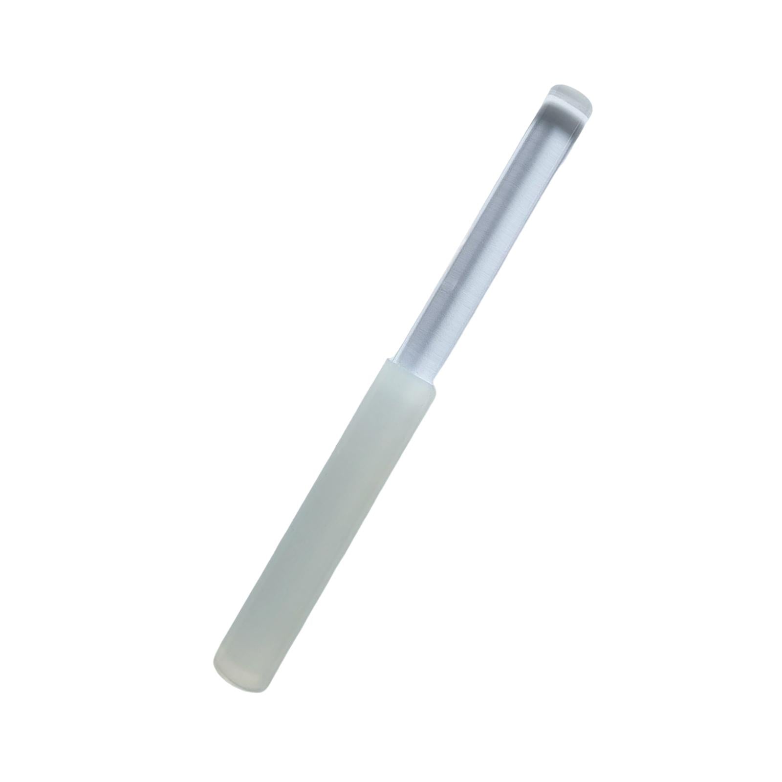 1x Crystal Mallet Handle Clear Waterproof for Singing Bowl Office Outdoor