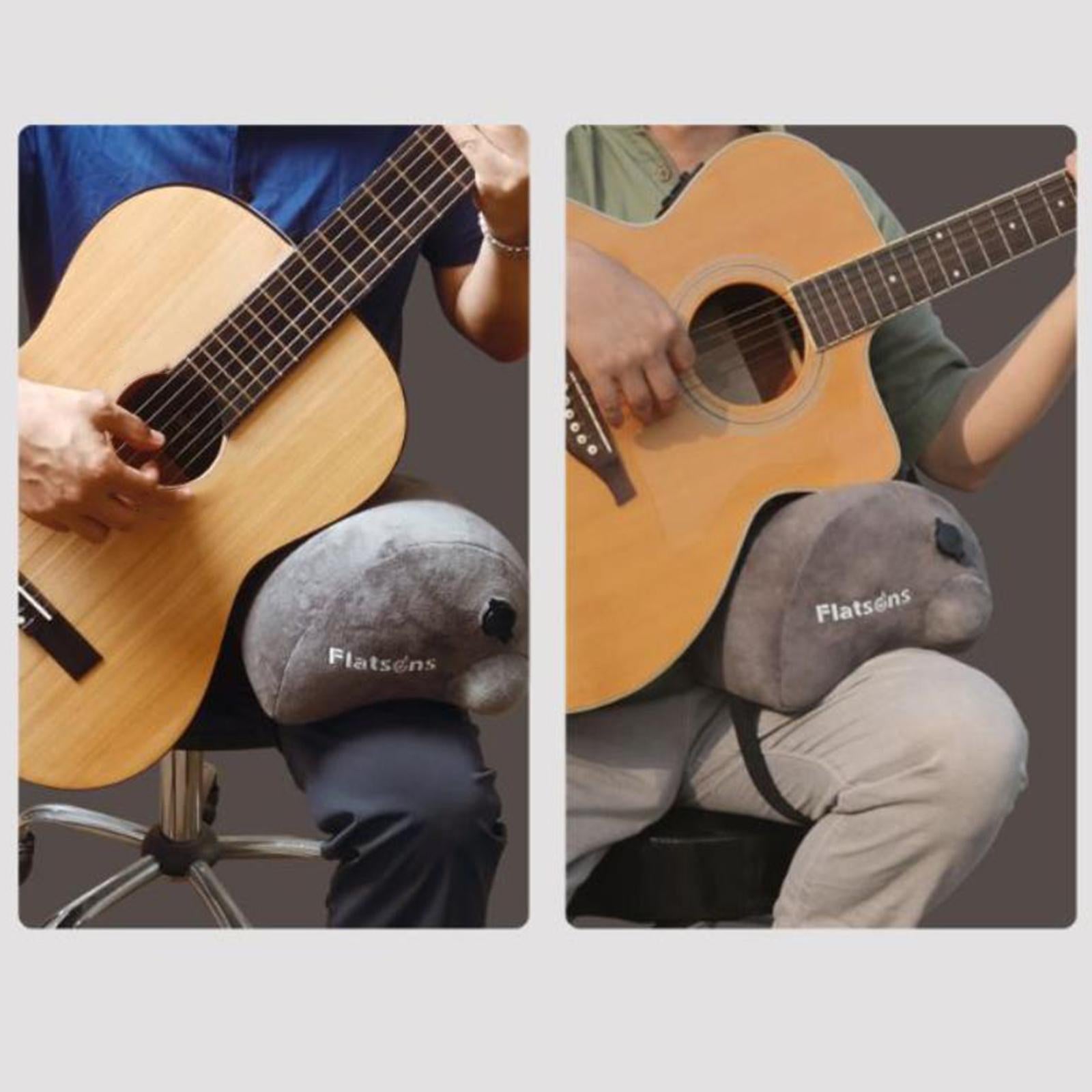 Portable Gig Guitar Cushion Inflatable Leg Support for Musical Instruments