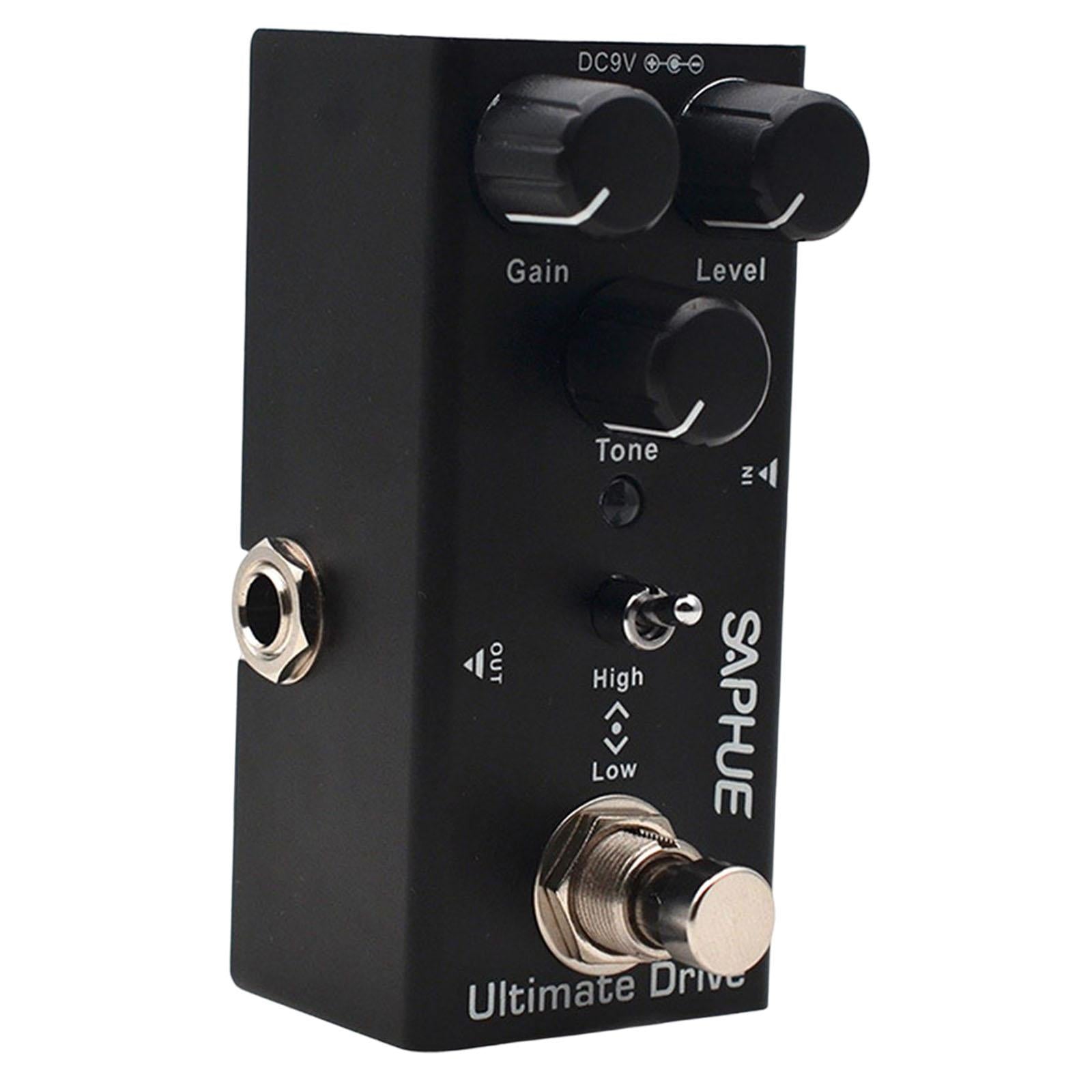 Guitar Pedal Accessories Compact Parts 9V DC Mini for Electric Guitar Bass for Ultimate Drive