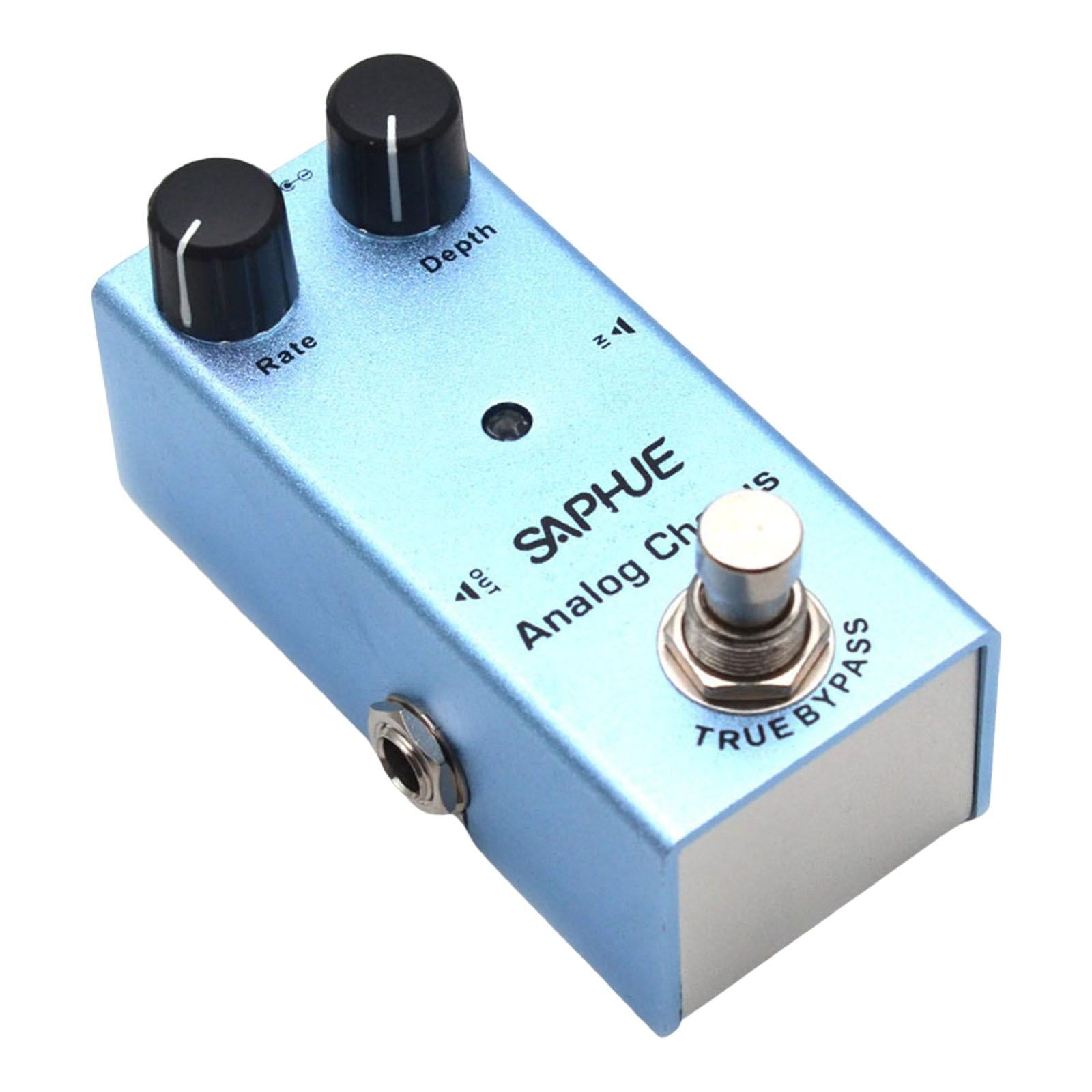 Guitar Pedal Accessories Compact Parts 9V DC Mini for Electric Guitar Bass for Analog Chorus