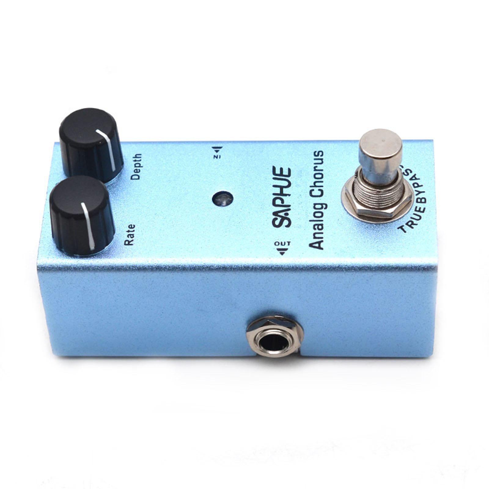Guitar Pedal Accessories Compact Parts 9V DC Mini for Electric Guitar Bass for Analog Chorus