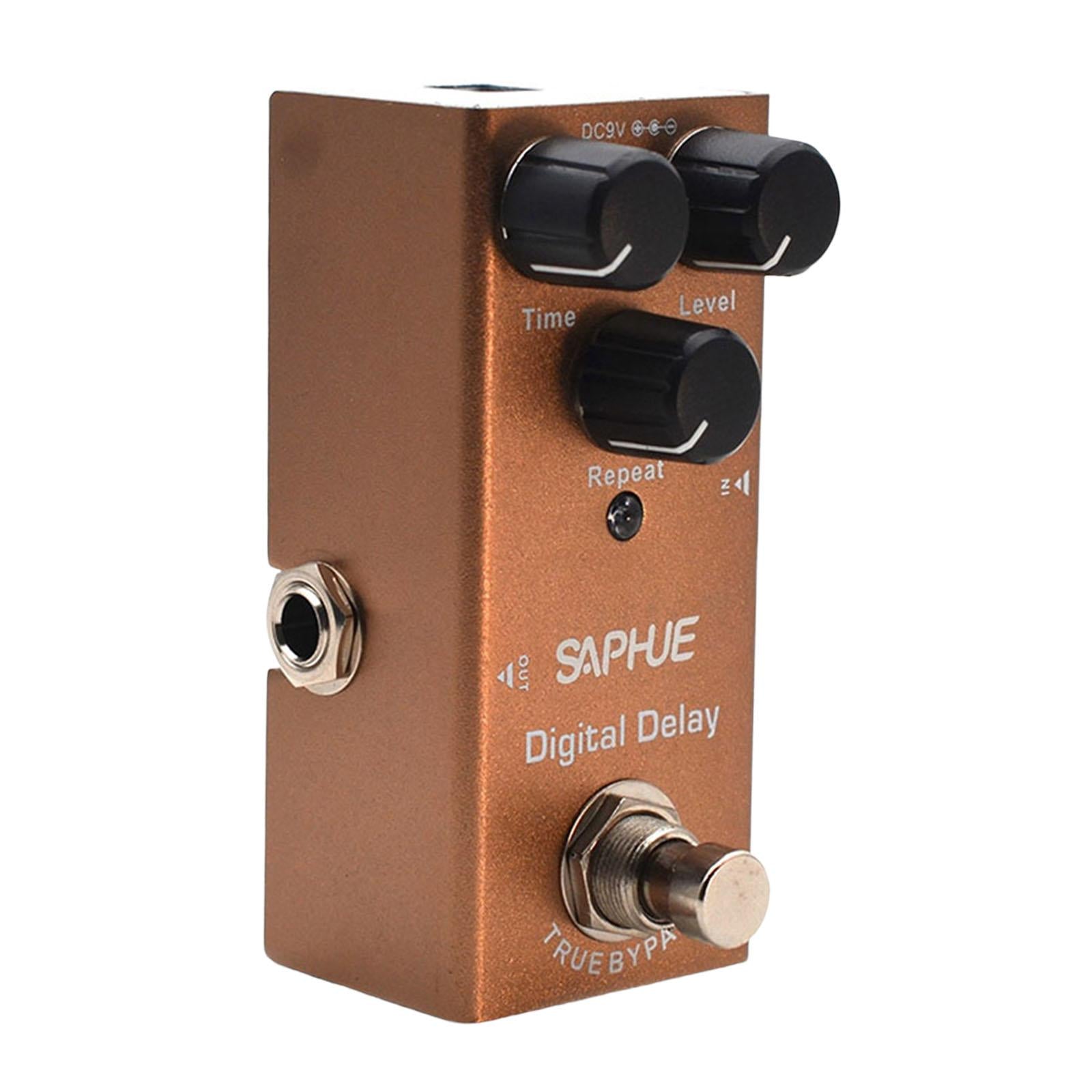 Guitar Pedal Accessories Compact Parts 9V DC Mini for Electric Guitar Bass for Digital Delay