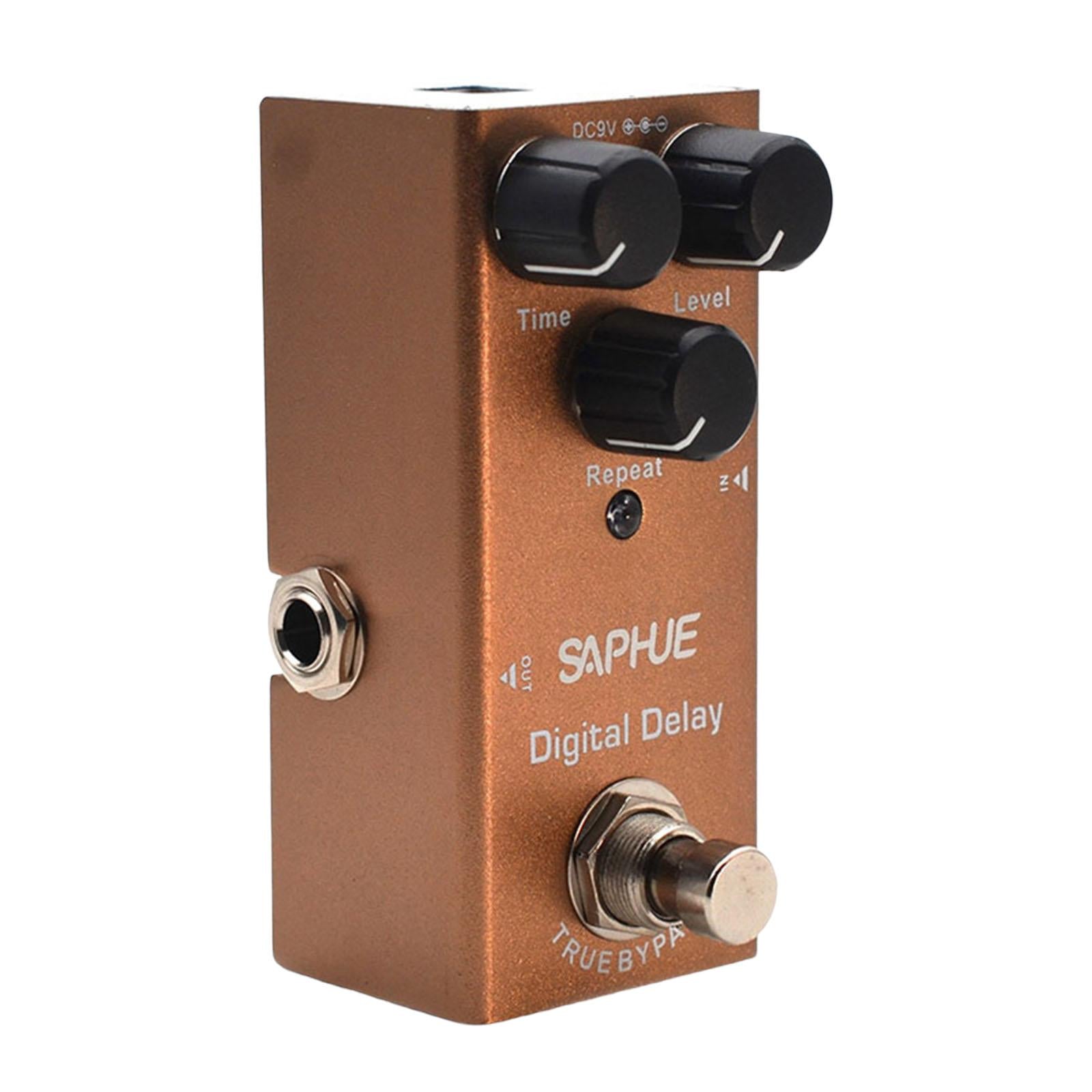 Guitar Pedal Accessories Compact Parts 9V DC Mini for Electric Guitar Bass for Digital Delay