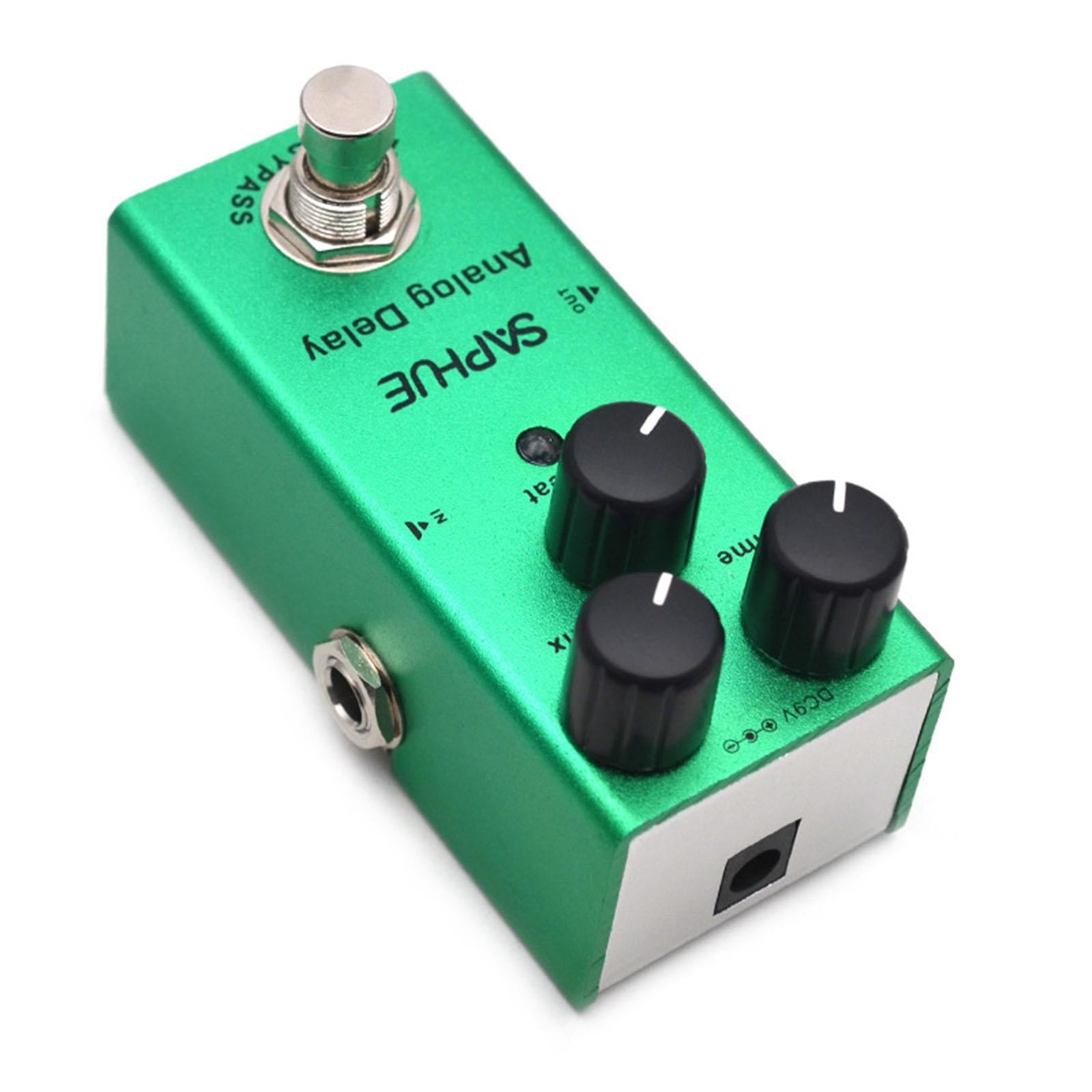 Guitar Pedal Accessories Compact Parts 9V DC Mini for Electric Guitar Bass for Analog Delay