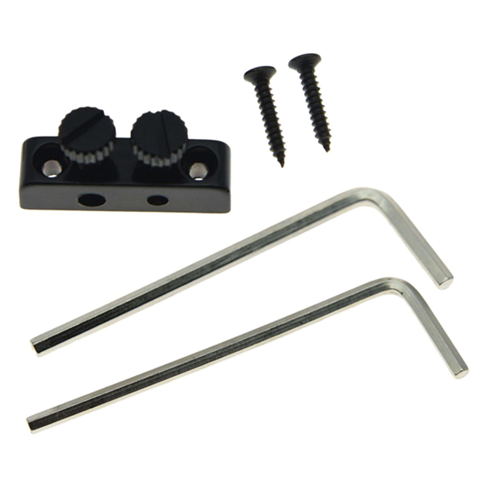 Allen Key Wrench Holder 2.5mm 3mm Wrench for Tremolo Guitar Hand Tools Black