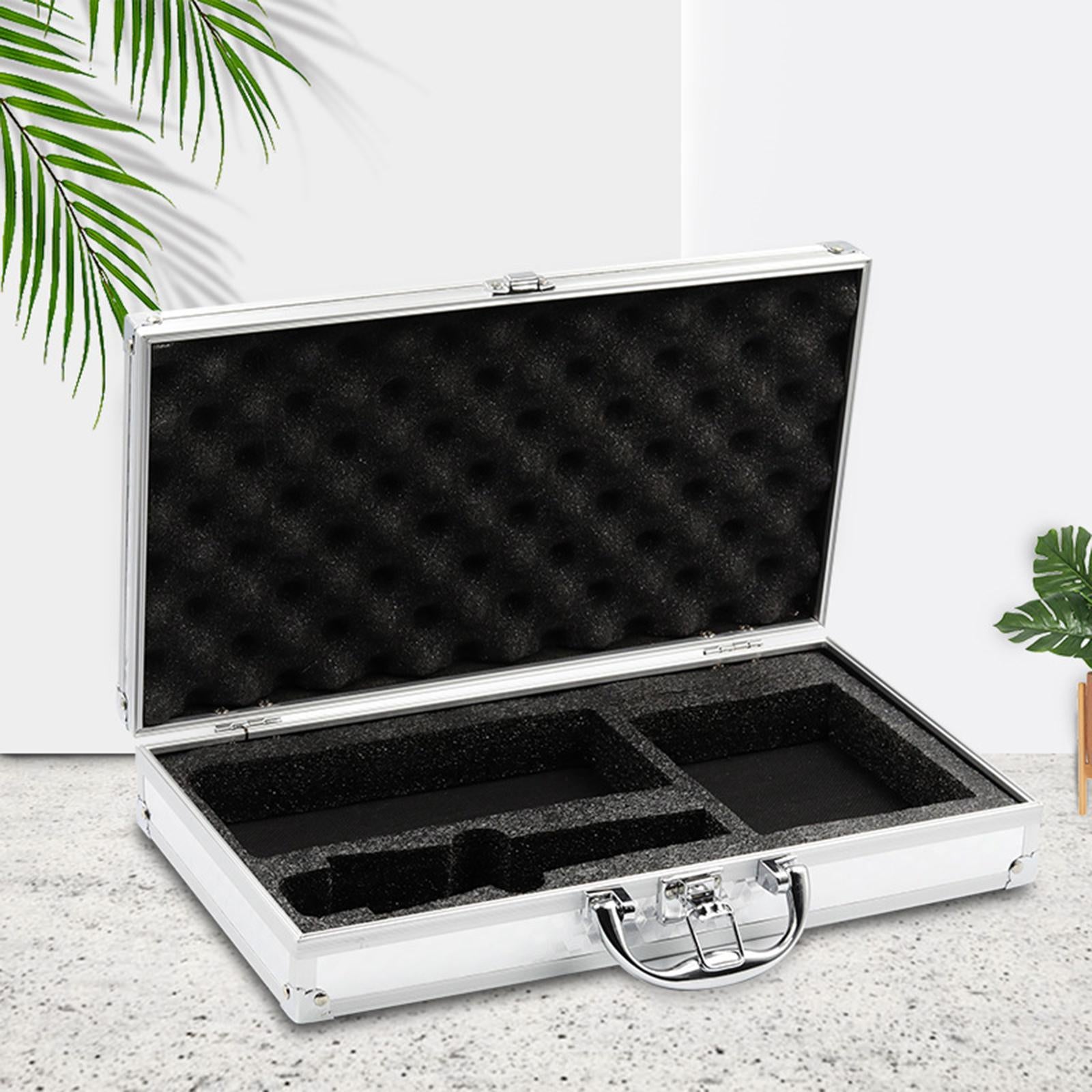 Wireless Microphone Case Impact Resistant Mic Toolbox for Mixer Accessories