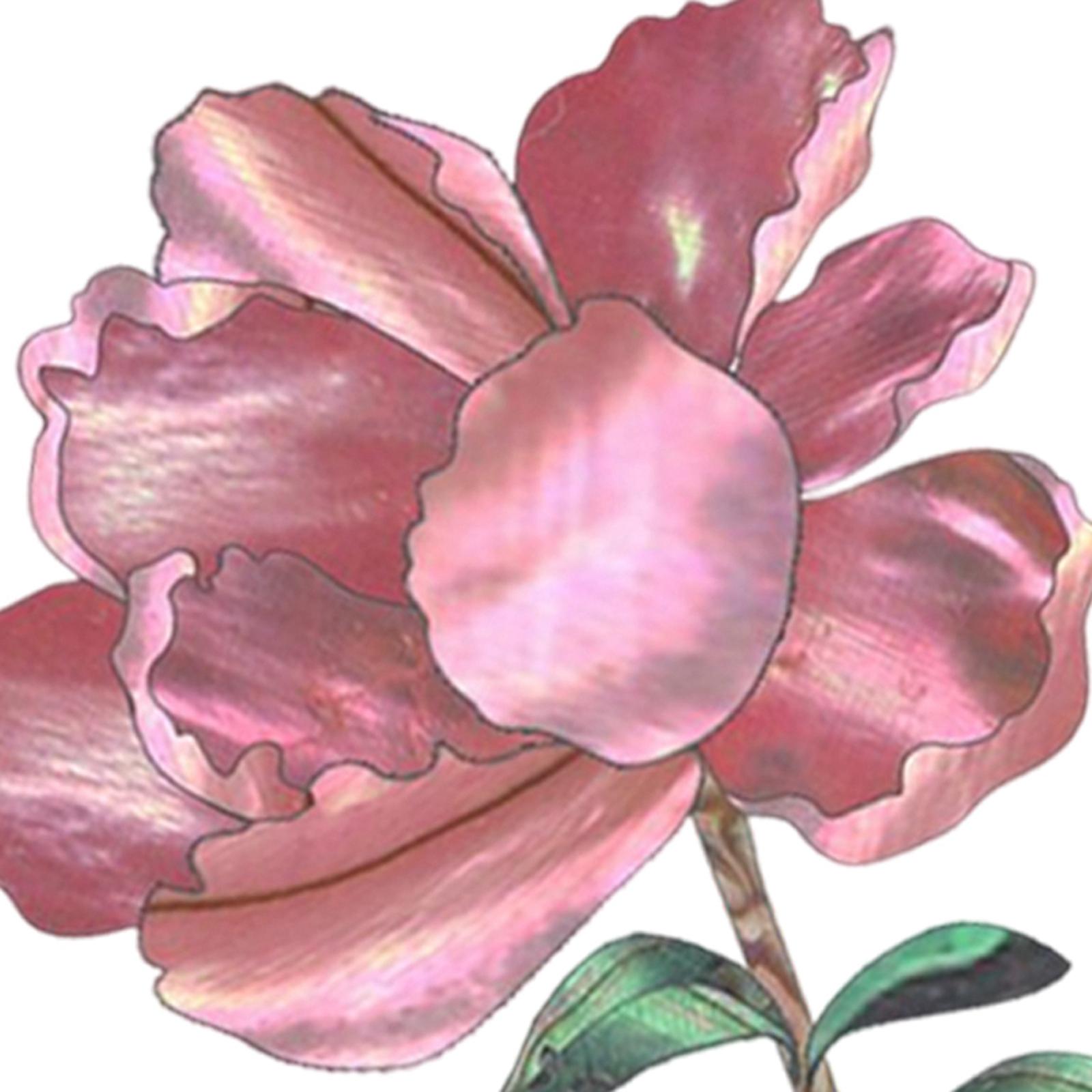 Guitar Stickers Fret Markers DIY Decoration Markers Gifts Red Flower