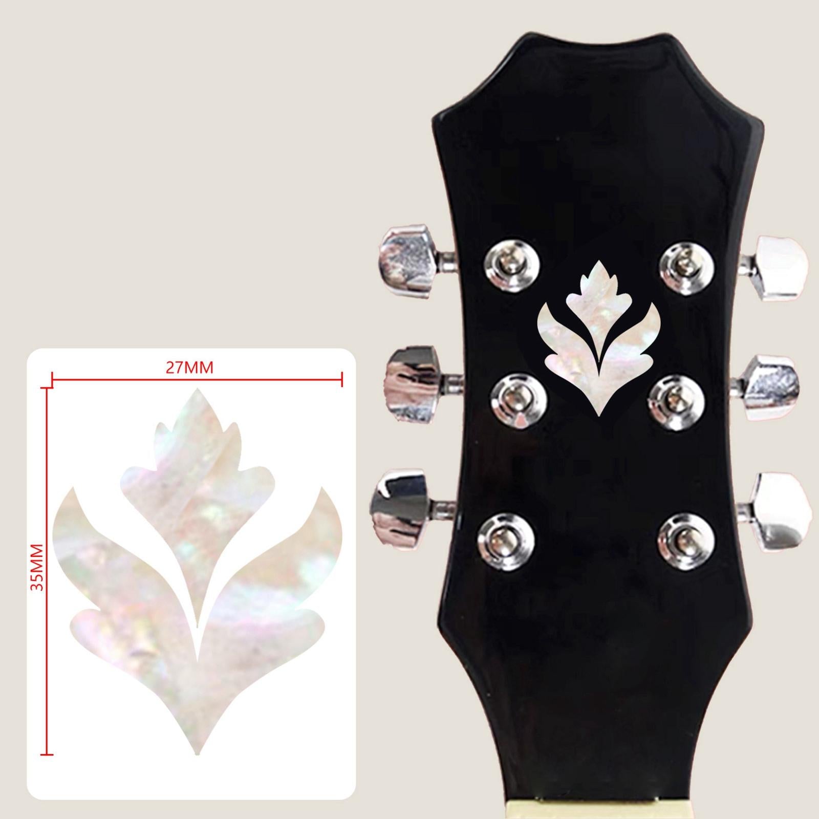 Guitar Stickers Fret Markers DIY Decoration Markers Gifts Flower Bloom