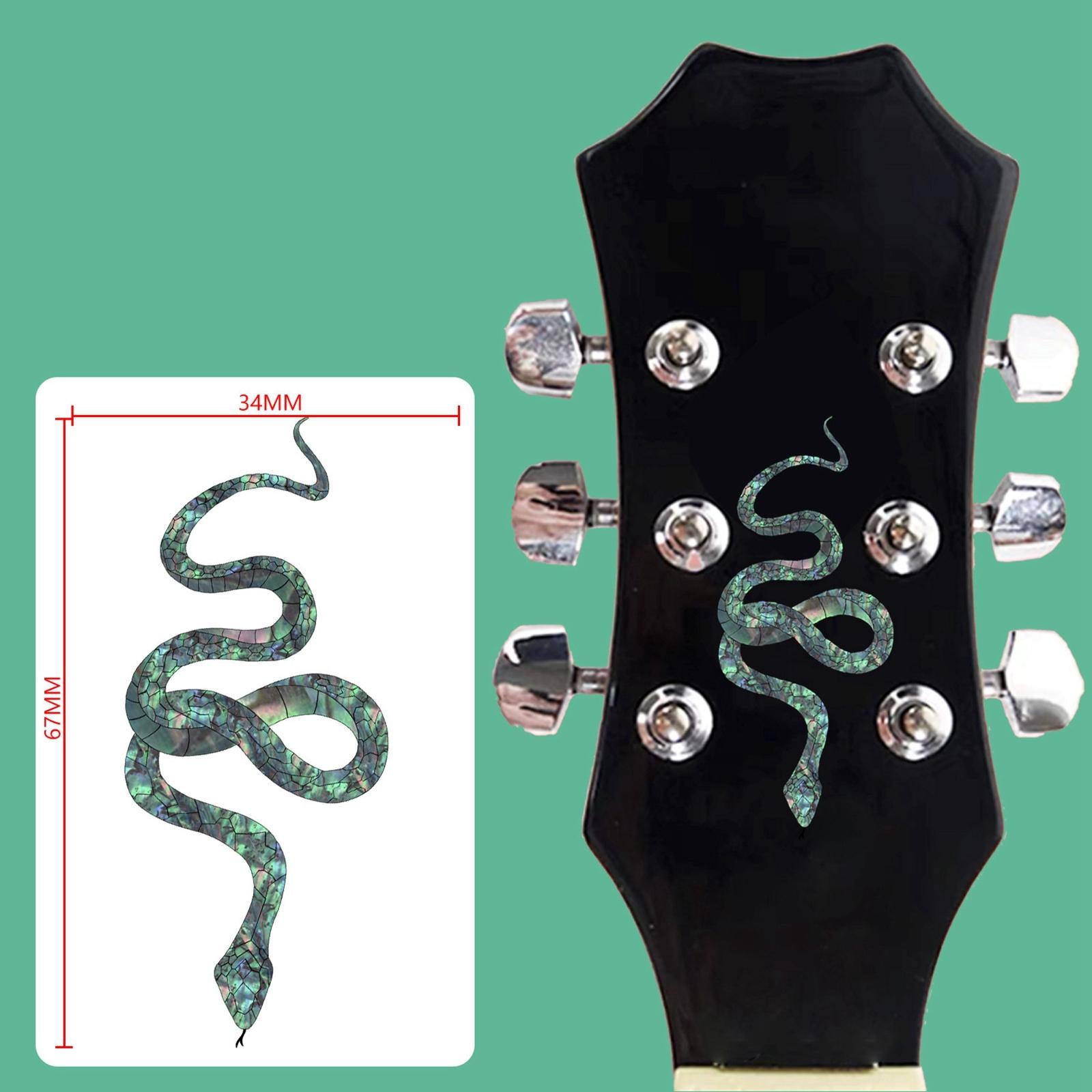 Guitar Stickers Fret Markers DIY Decoration Markers Gifts Snake