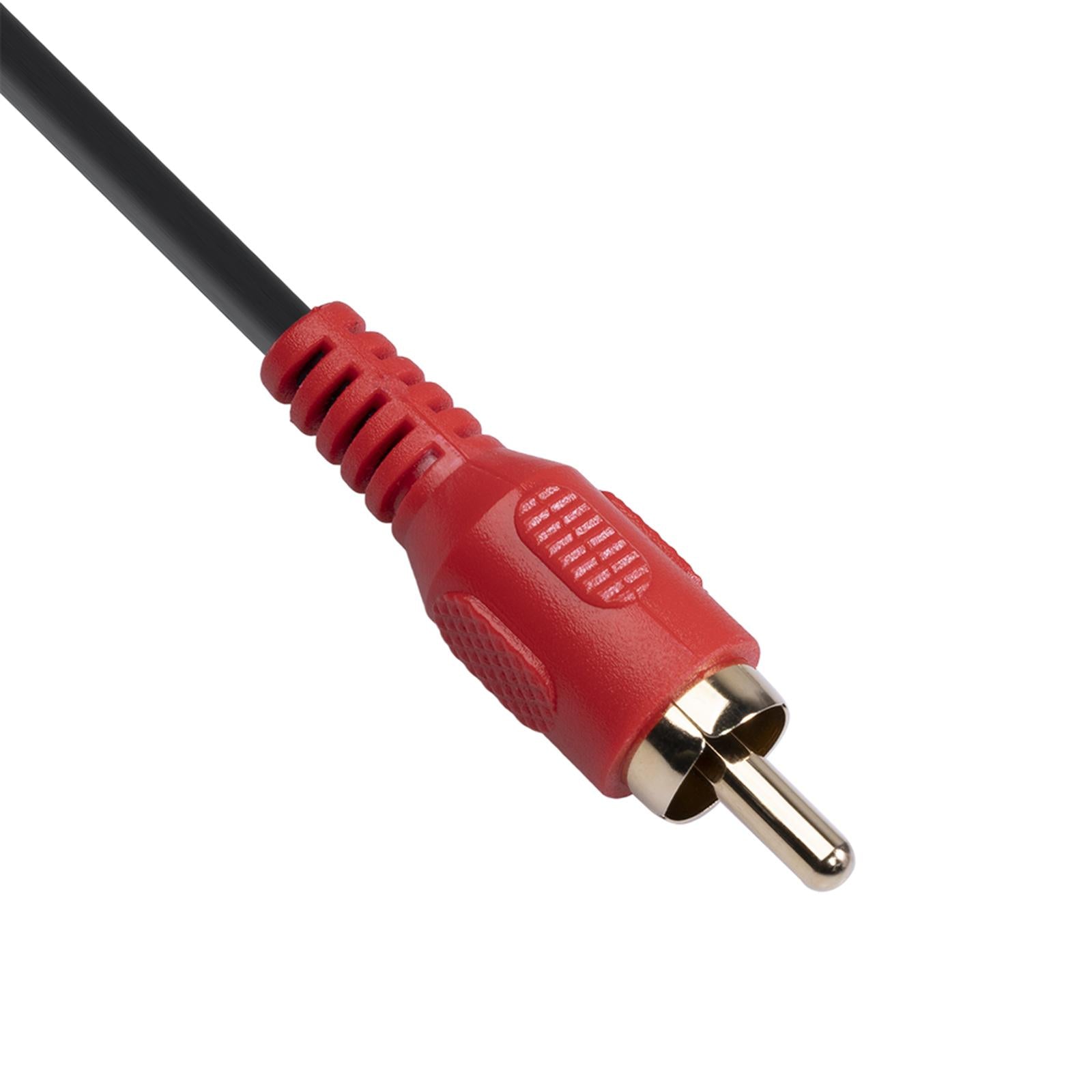 1PC 6.35 mm to 2RCA Cable for Tablets Digital Systems Stereo Equipment