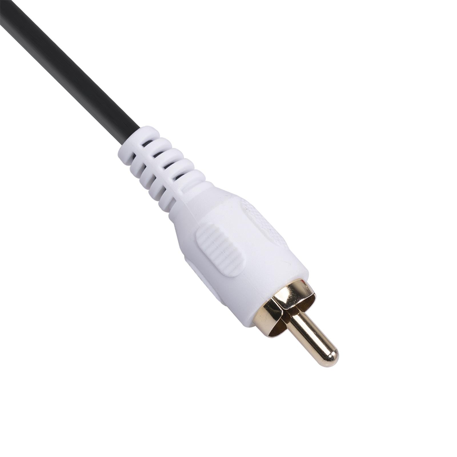 1PC 6.35 mm to 2RCA Cable for Tablets Digital Systems Stereo Equipment