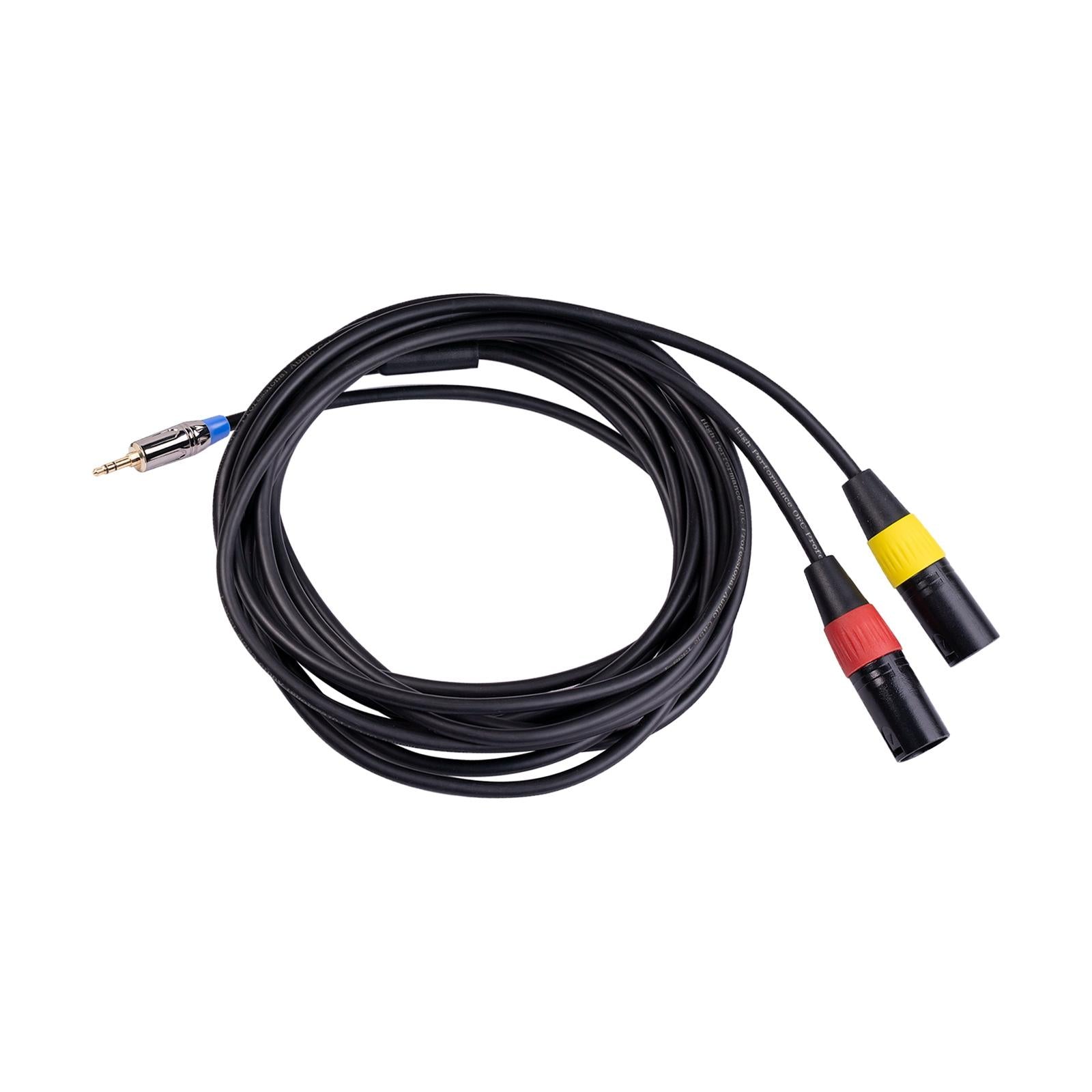 3.5mm Jack Headphone Y Splitter Cable Adaptor Headphone Headset Stereo