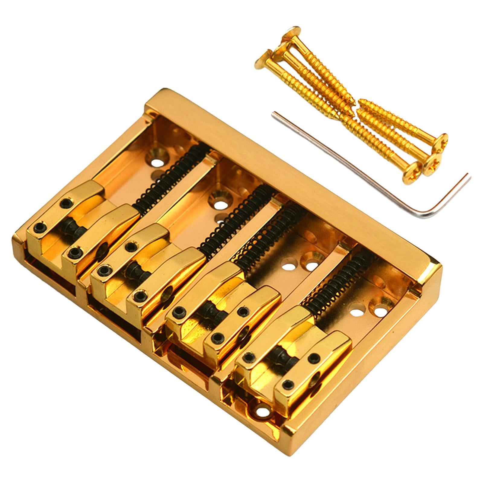 Electric Brass Bridge Music Instruments Accessories Golden
