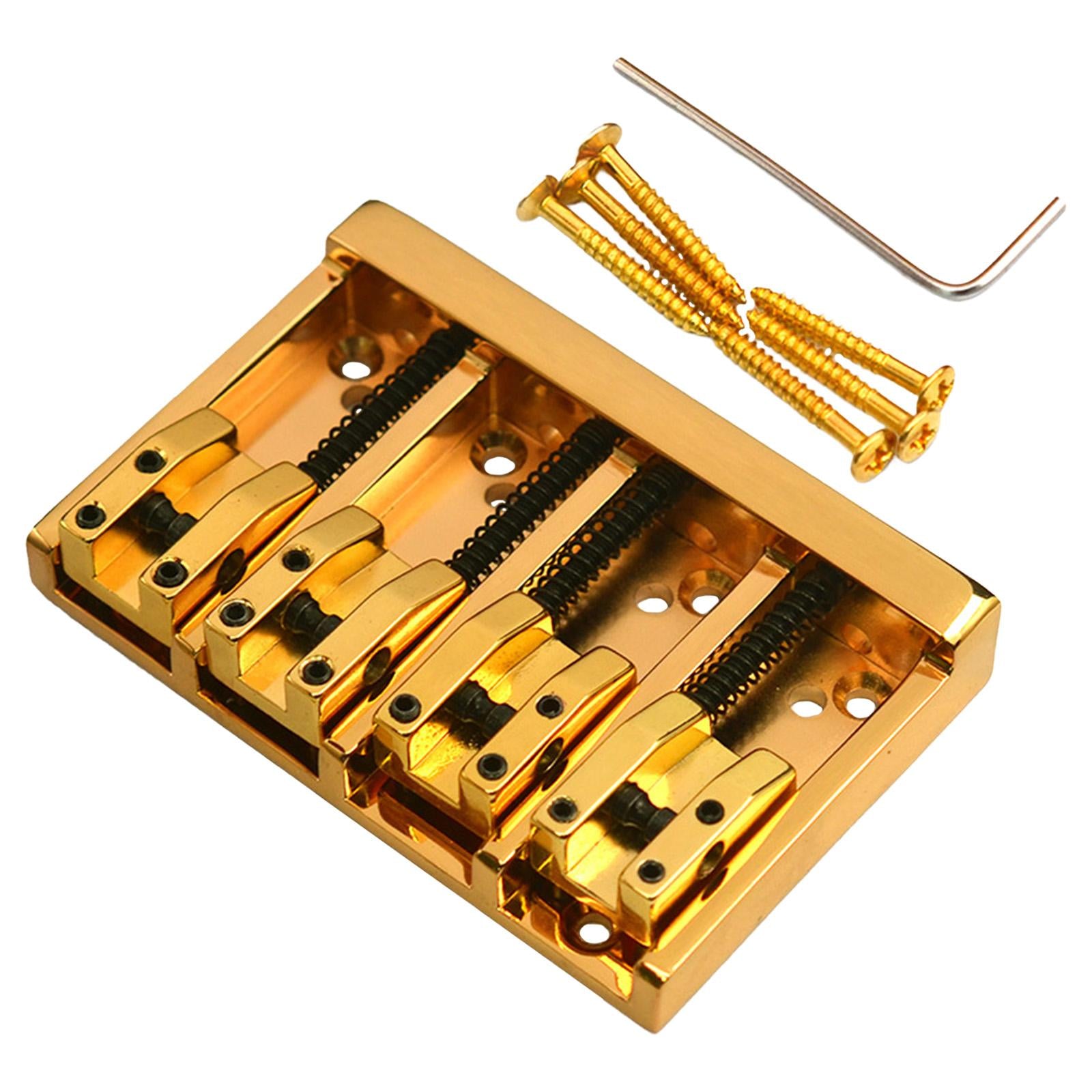 Electric Brass Bridge Music Instruments Accessories Golden