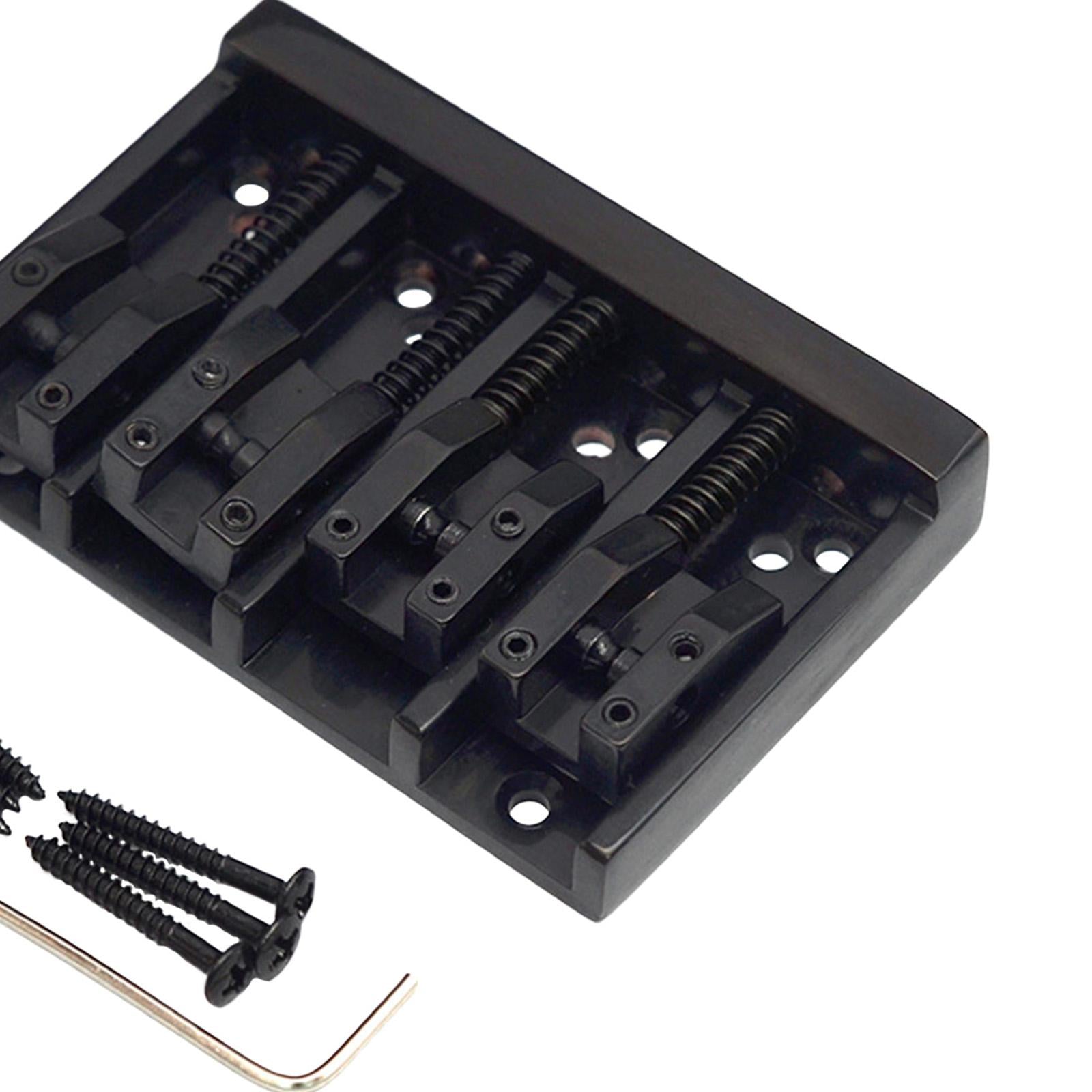 Electric Brass Bridge Music Instruments Accessories Black