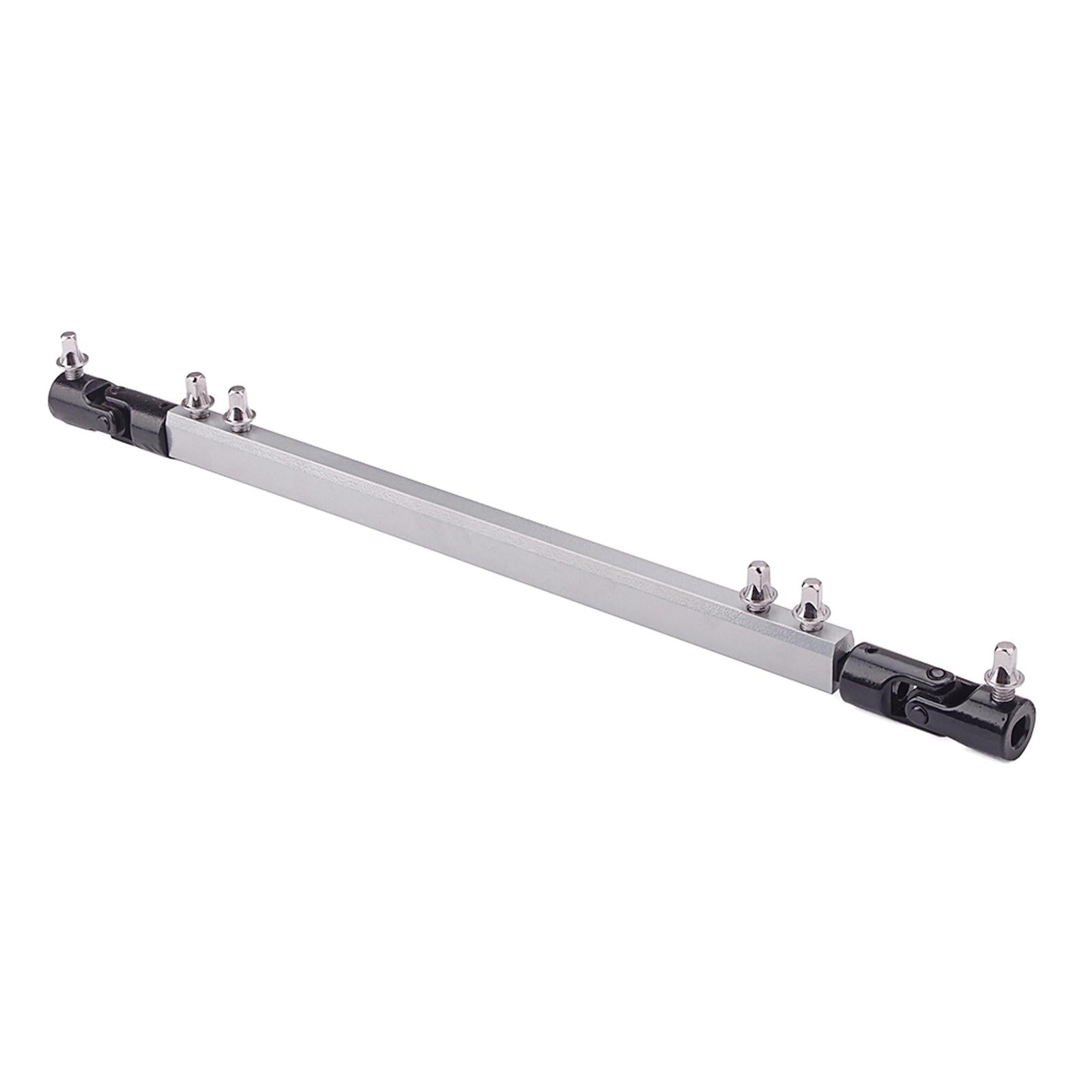 Double Pedal Connector Arm DIY Replacement Retractable for Drum Kit Accs