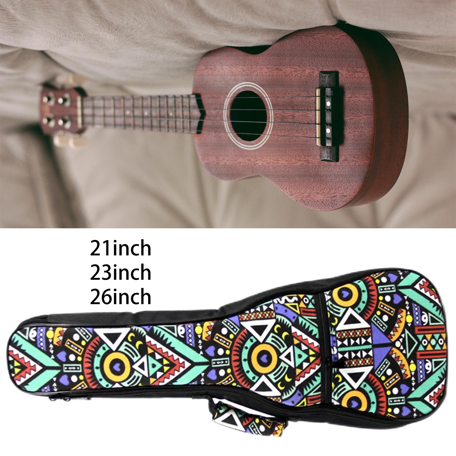 Ukulele Case Bag Thick Dustproof Shockproof with Handle for Concert 21 inch