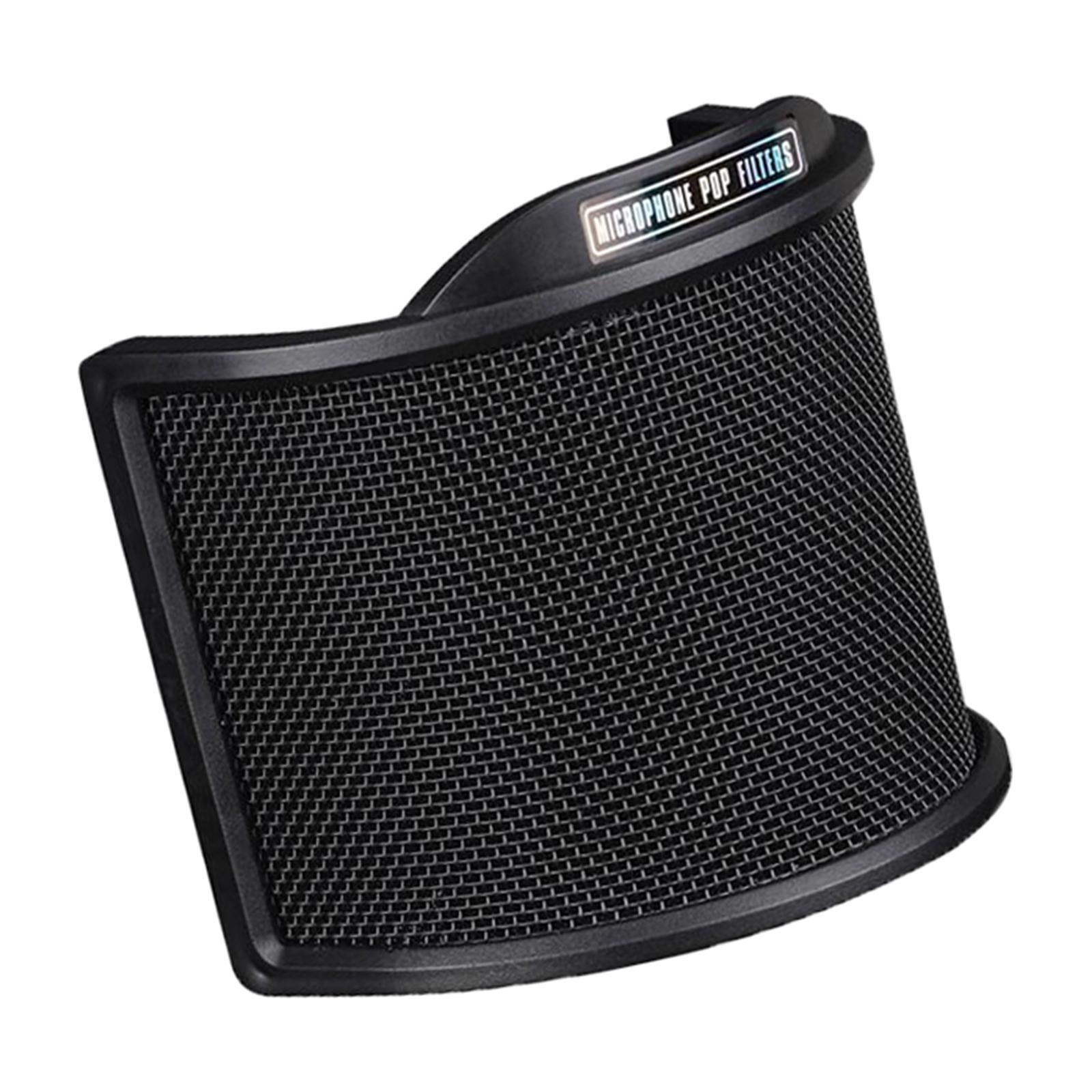 U Shaped Microphone POPs Filter Microphone Windscreen Cover for Video Studio