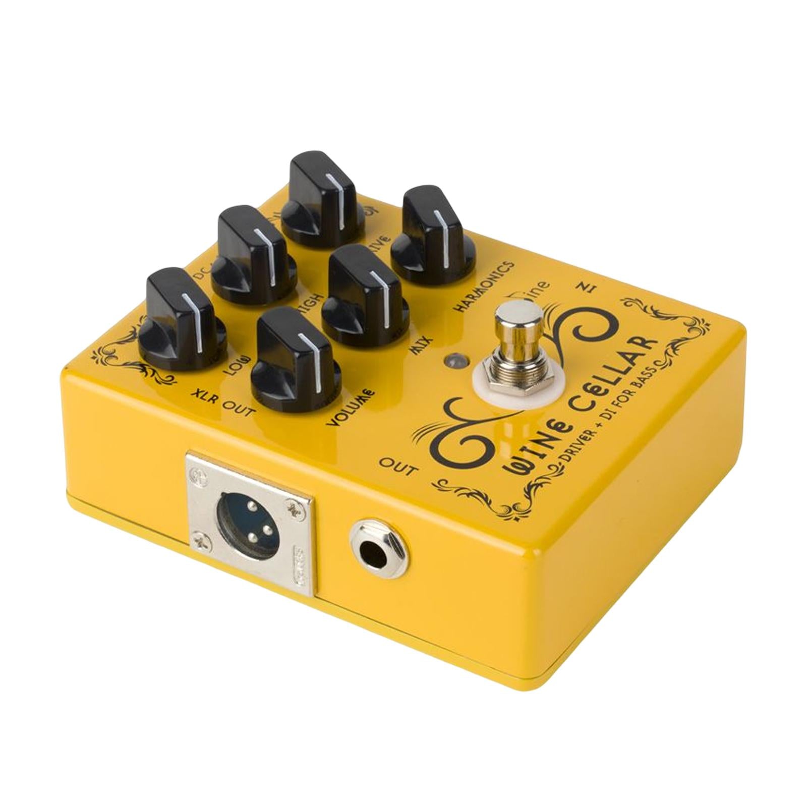 Compact Guitar Bass Pedal 1/4 Connect Mini Analog Guitar Pedal True Bypass"