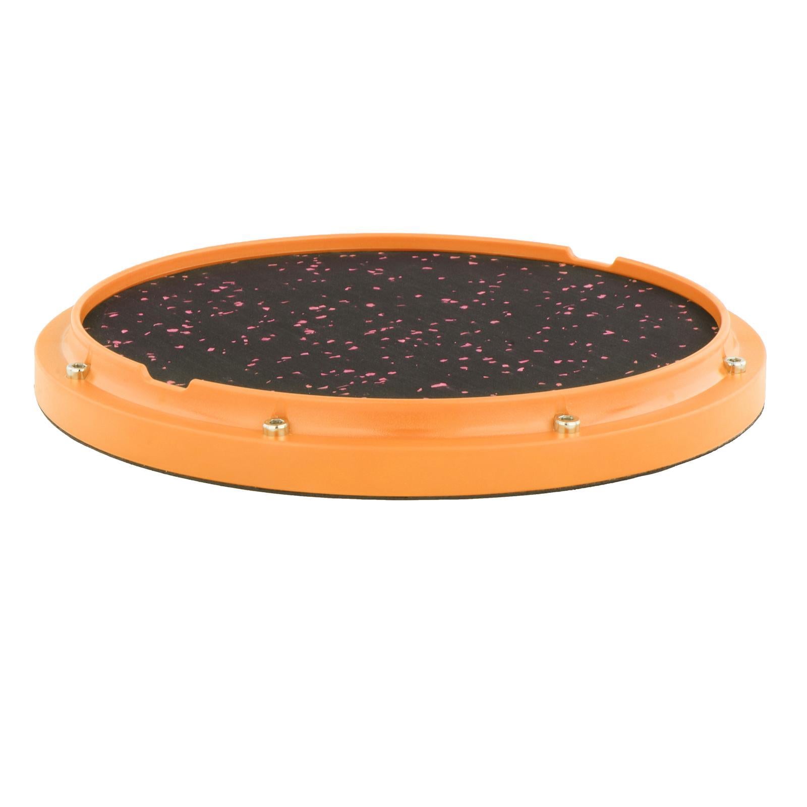 Dumb Drum Silent Drum for Drumming Practise Silent Stroke Drumhead yellow