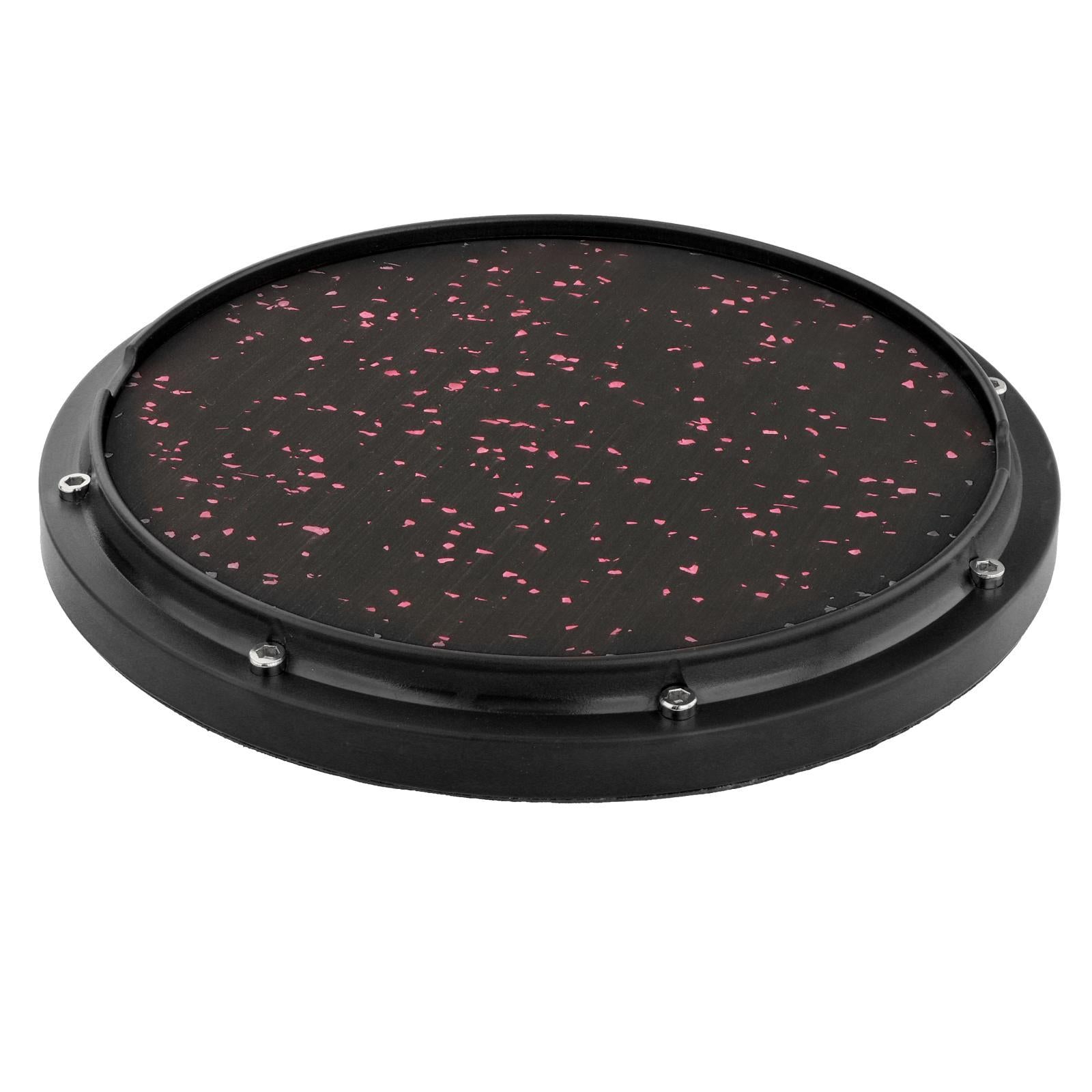 Dumb Drum Silent Drum for Drumming Practise Silent Stroke Drumhead black