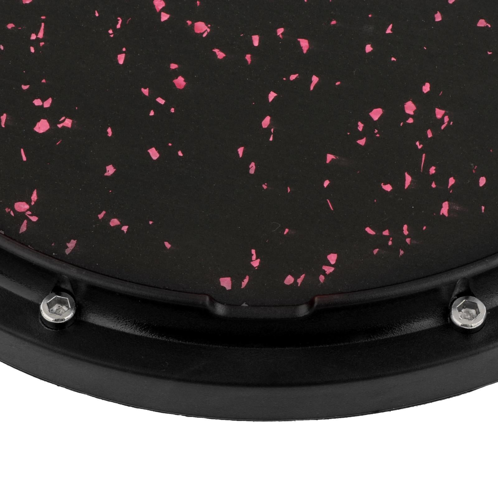 Dumb Drum Silent Drum for Drumming Practise Silent Stroke Drumhead black
