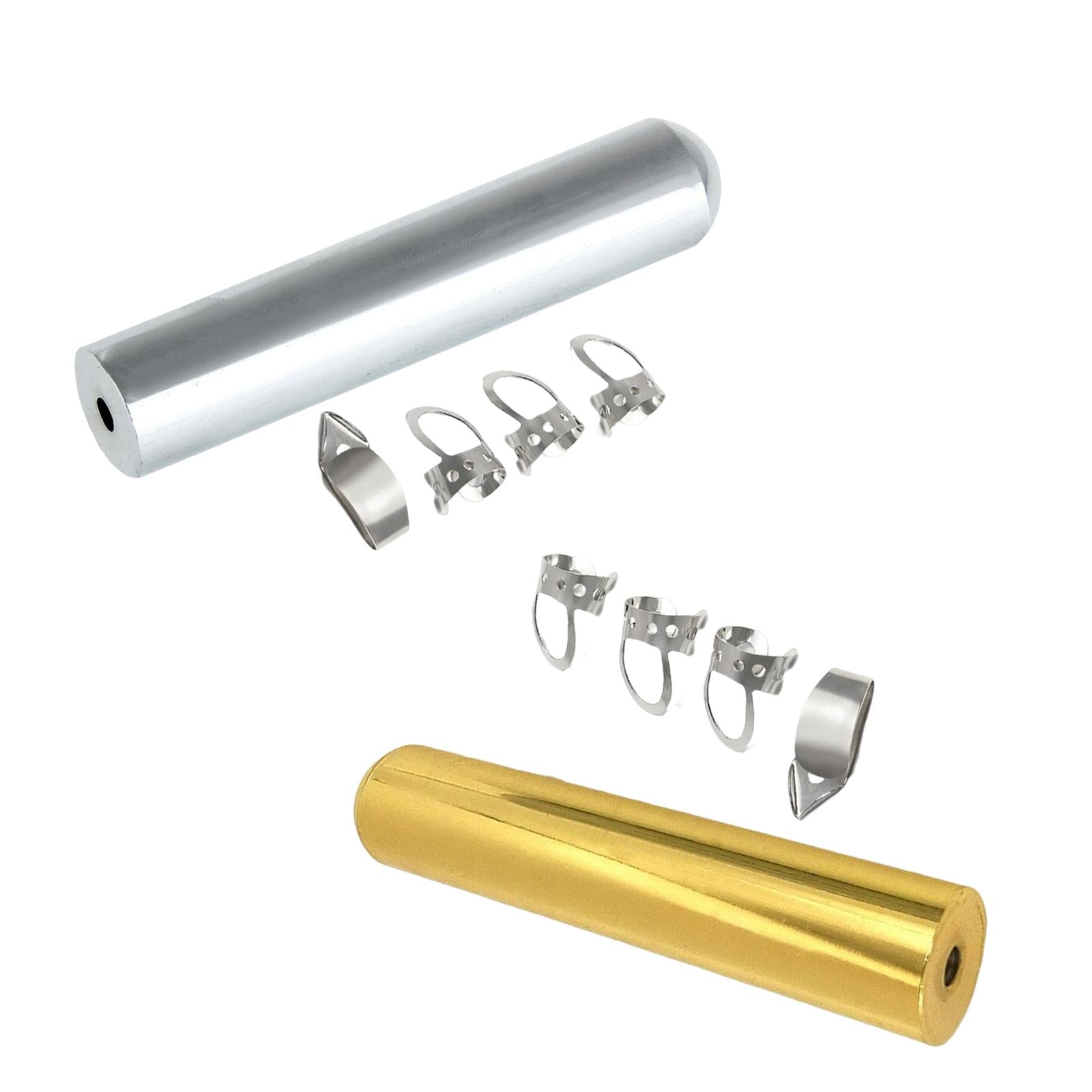 Guitar Lap Slide Accessories Metal for Acoustic Classical Electric Guitar silver