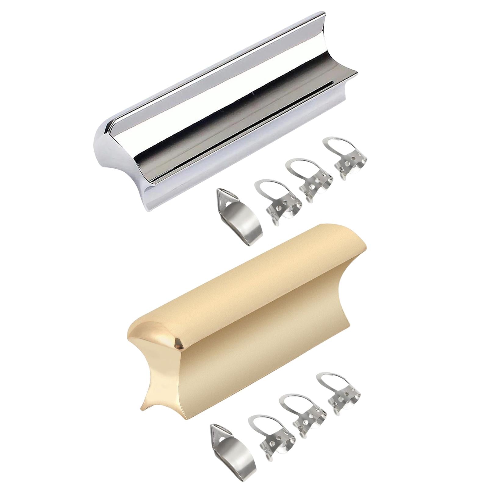 Guitar Tones Bar Guitar Slide Stick for Bass Accessories Instrument Parts Silver