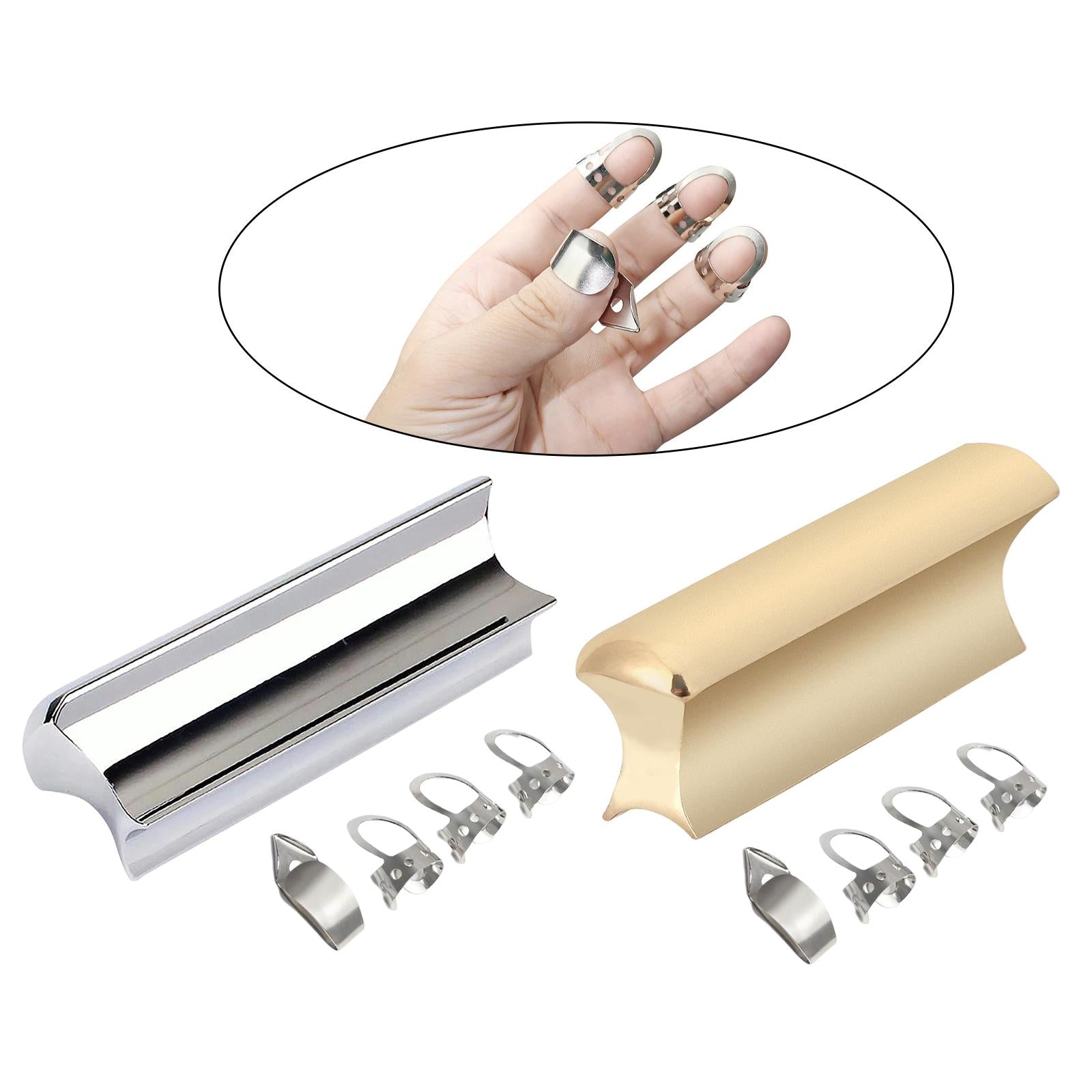 Guitar Tones Bar Guitar Slide Stick for Bass Accessories Instrument Parts Silver