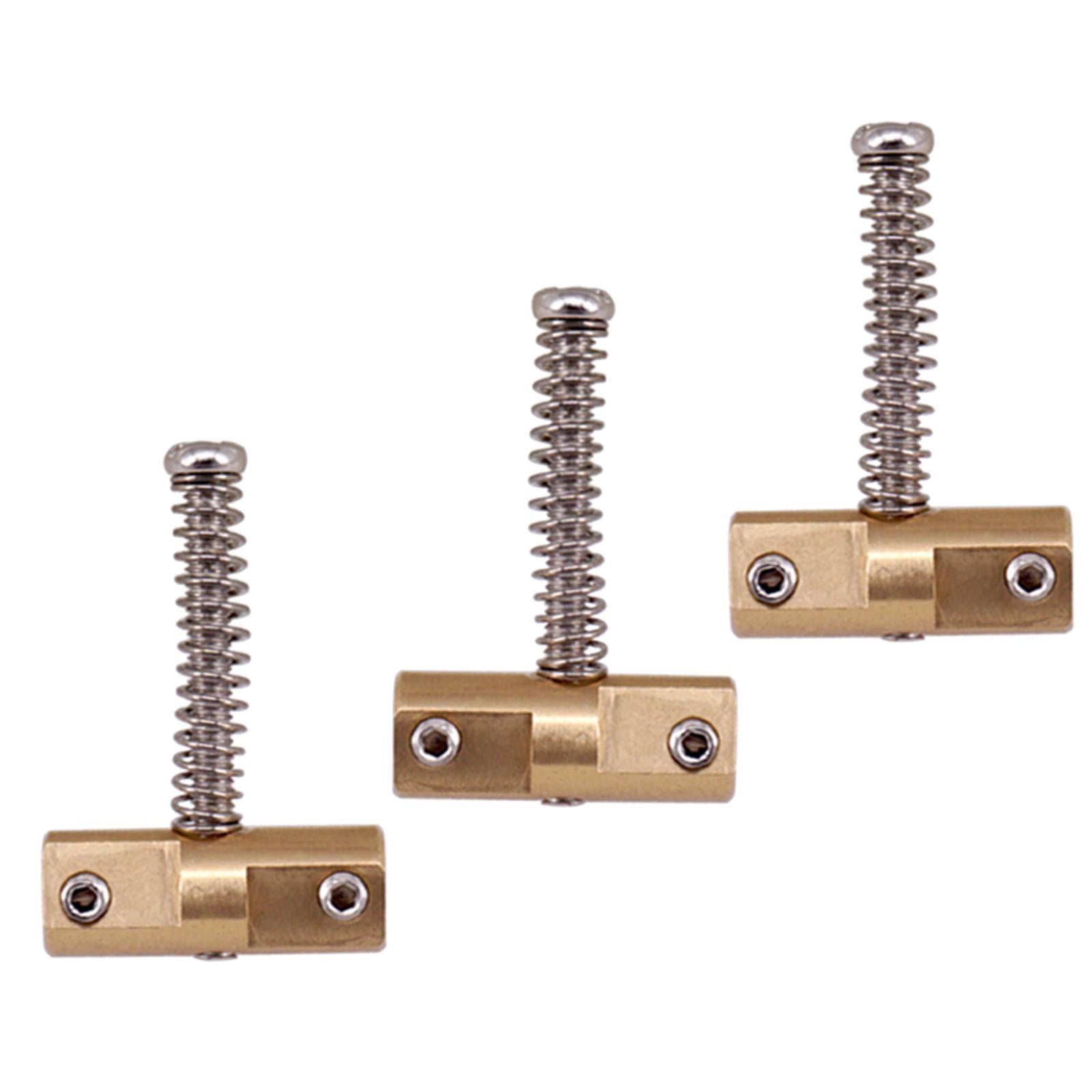 Compensated Saddles Set Spring Screws Modern Barrel Style Tremolo Musical
