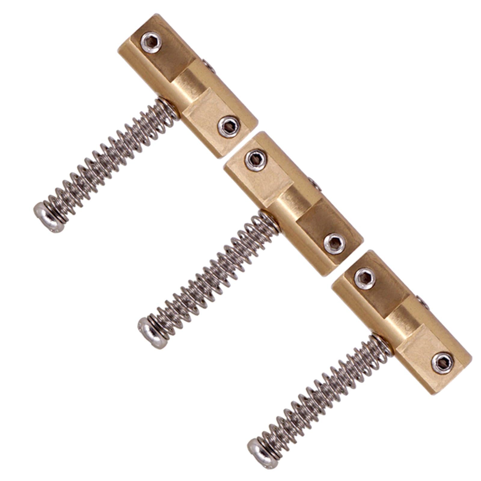 Compensated Saddles Set Spring Screws Modern Barrel Style Tremolo Musical