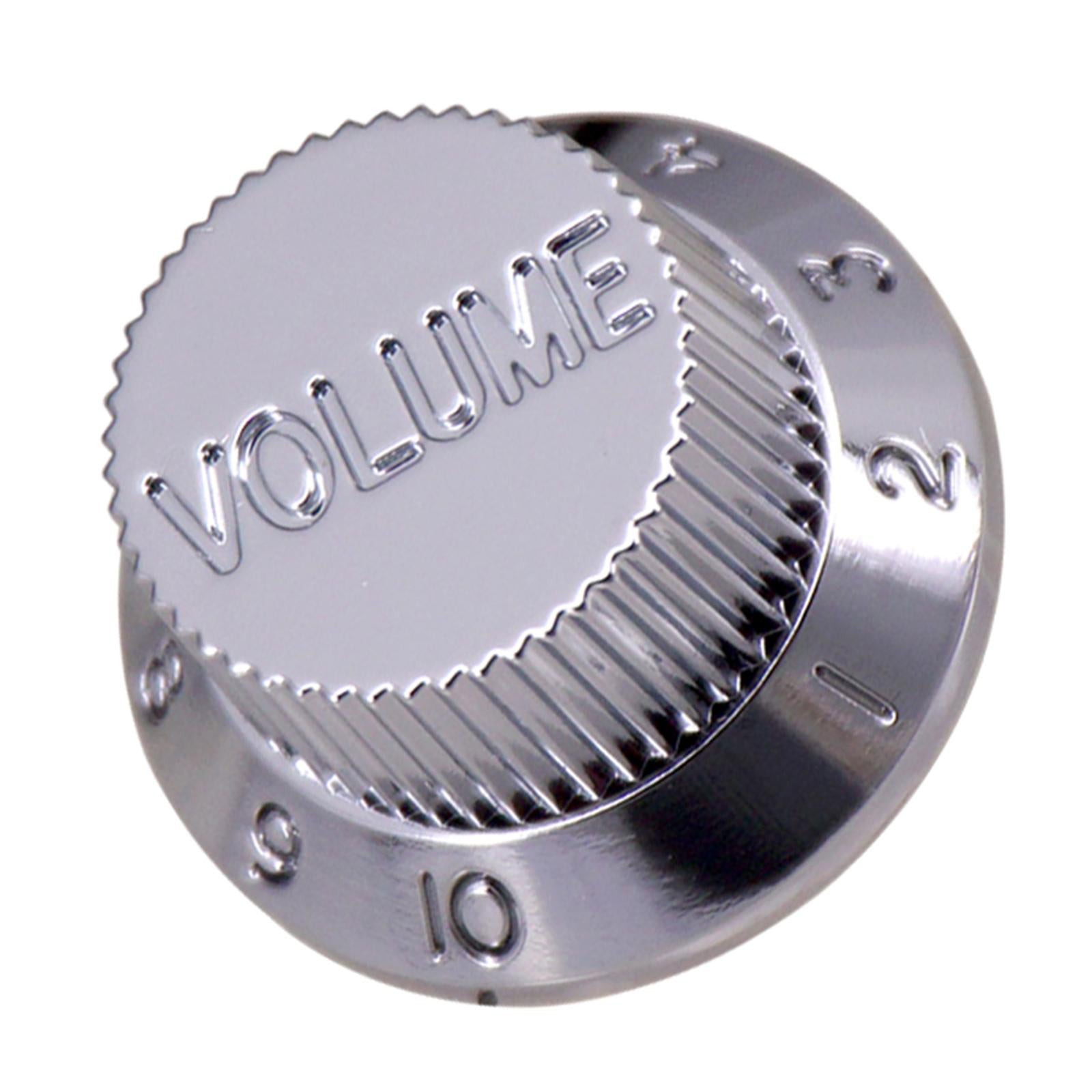 Timbre and Volume Speed Control Knobs for SQ Guitar 2pcs T 1pcs V Silver