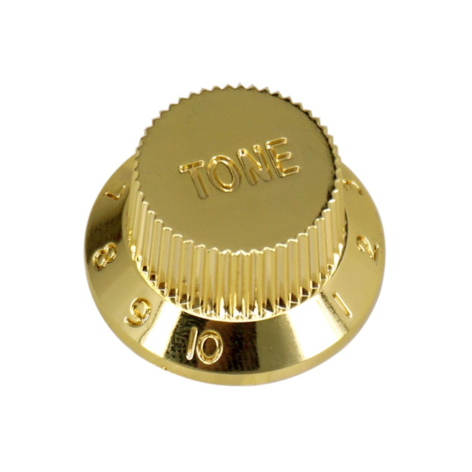 Timbre and Volume Speed Control Knobs for SQ Guitar 2pcs T 2pcs V Gold
