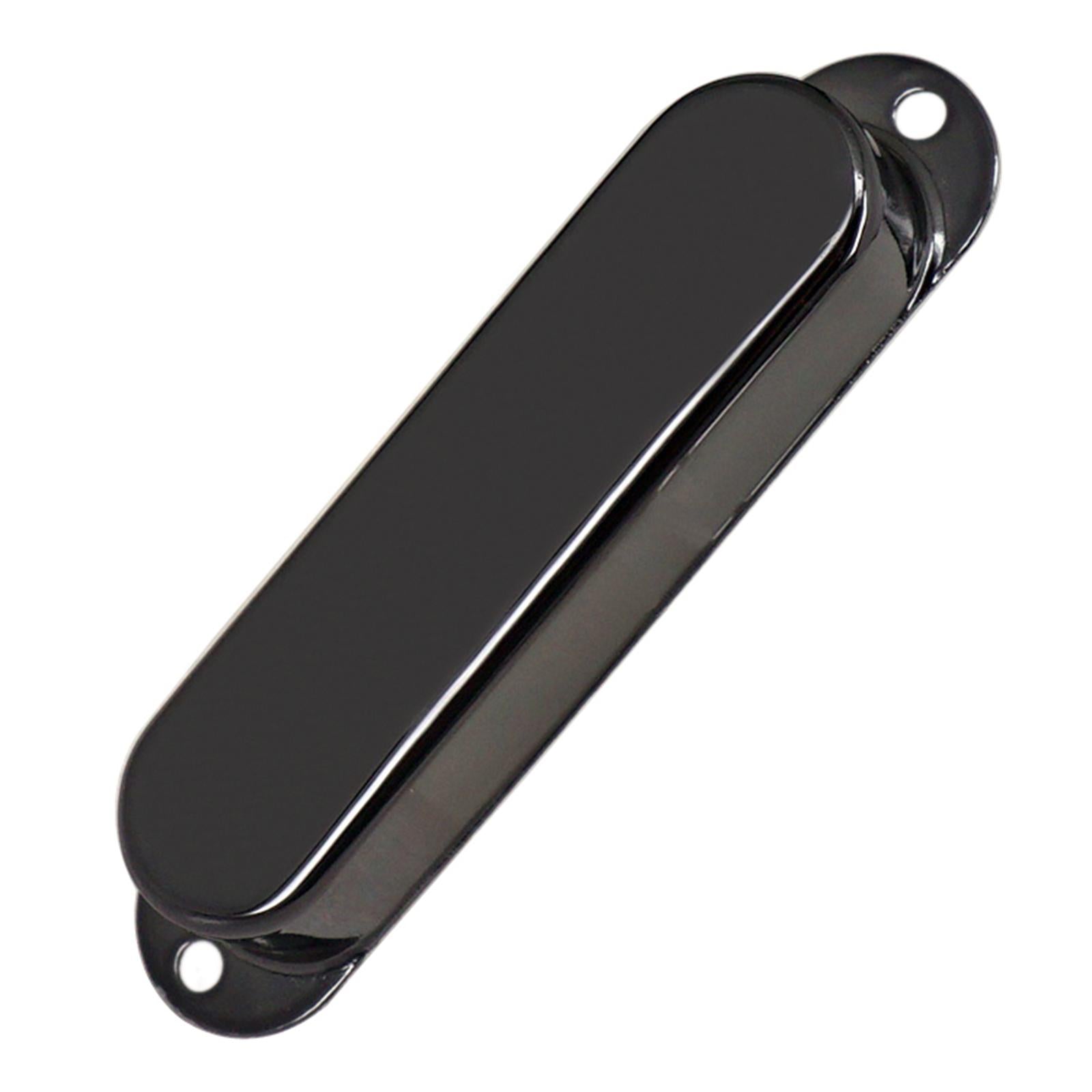 No Hole Guitar Pickup Cover Closed Shell for Electric Guitar Black