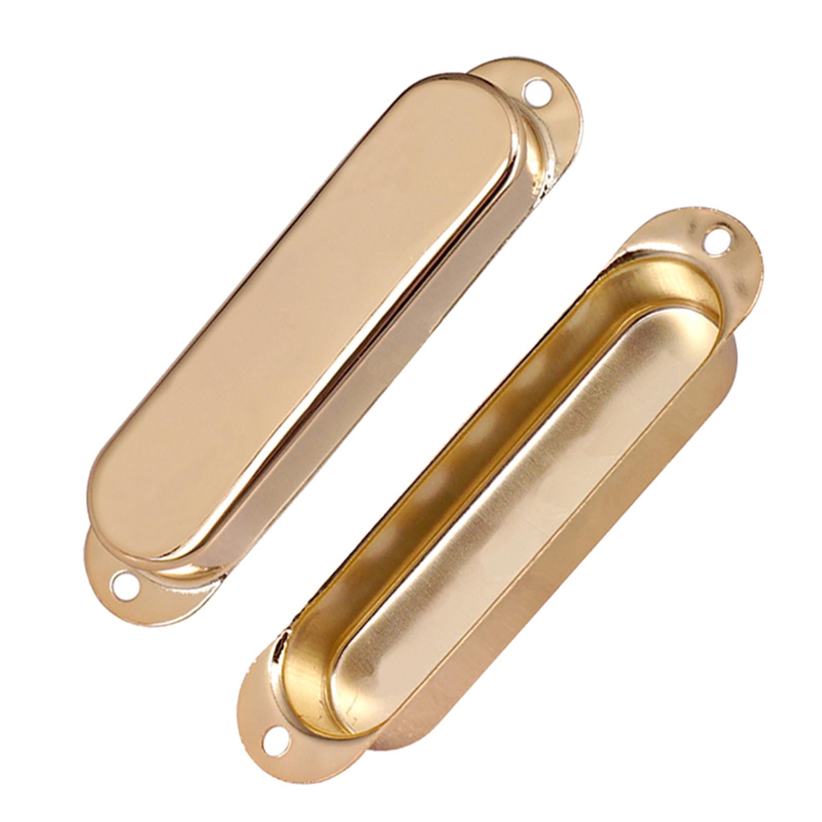 No Hole Guitar Pickup Cover Closed Shell for Electric Guitar Gold