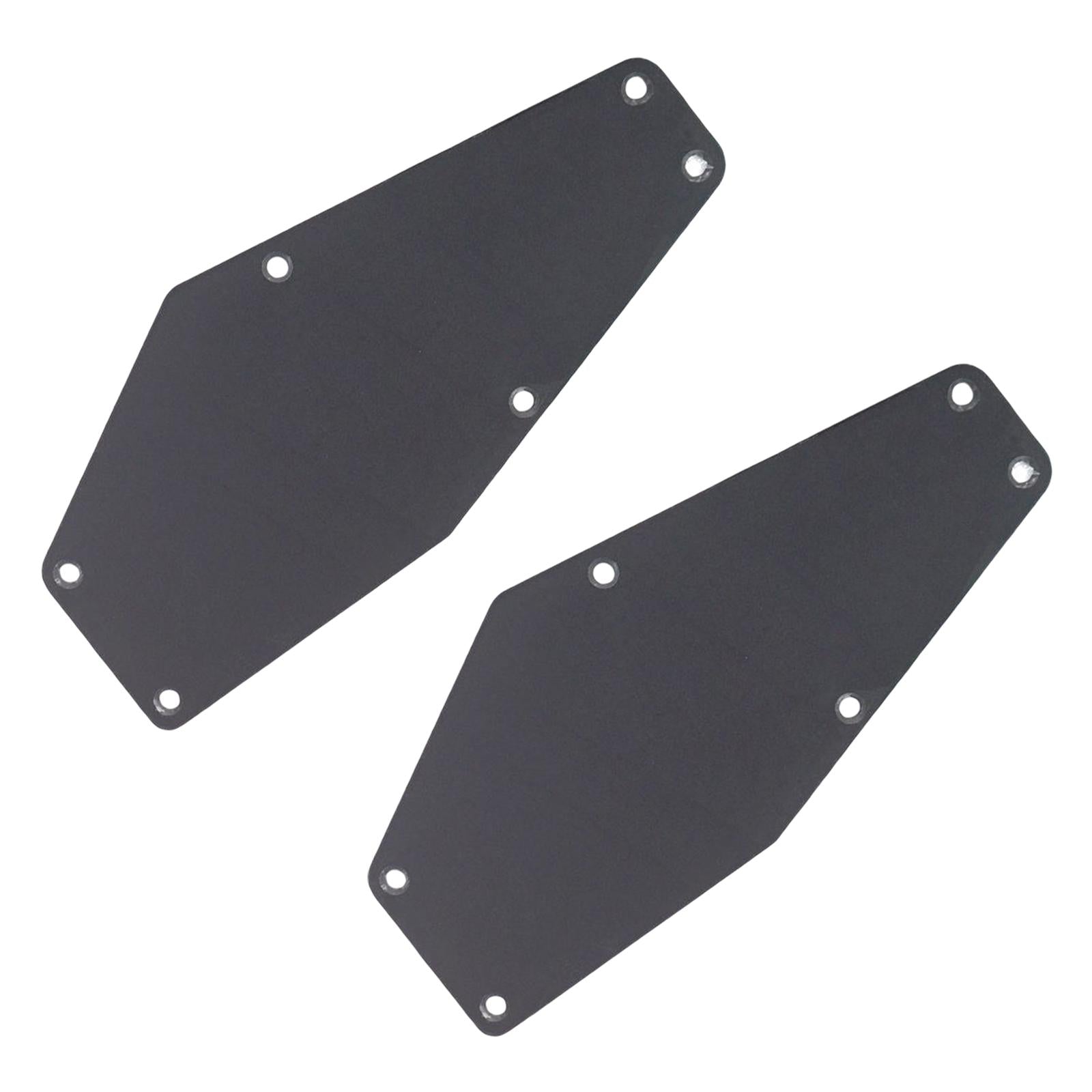 Cavity Cover Guitar Back Plate 6 Hole for Electric Bass, Guitar Accs Parts