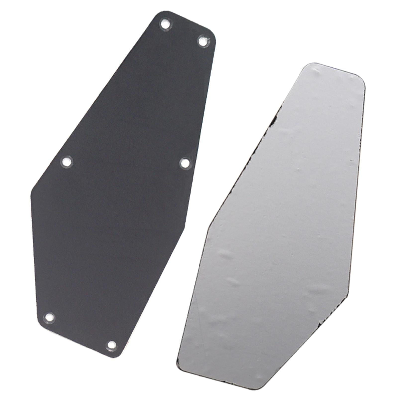 Cavity Cover Guitar Back Plate 6 Hole for Electric Bass, Guitar Accs Parts