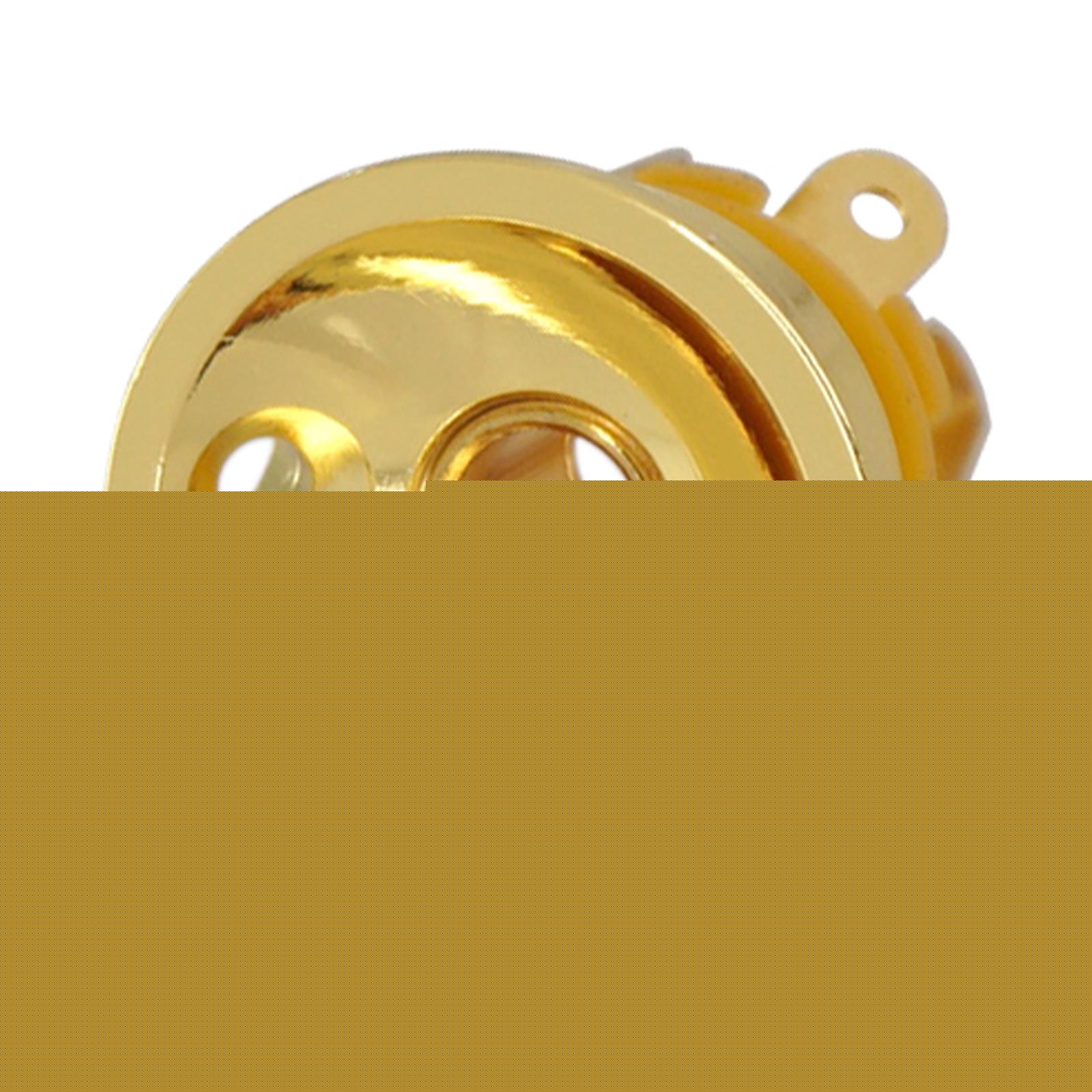 6.35mm Guitar Jack Plug Socket Guitar Part for TL Electric Guitar Gold