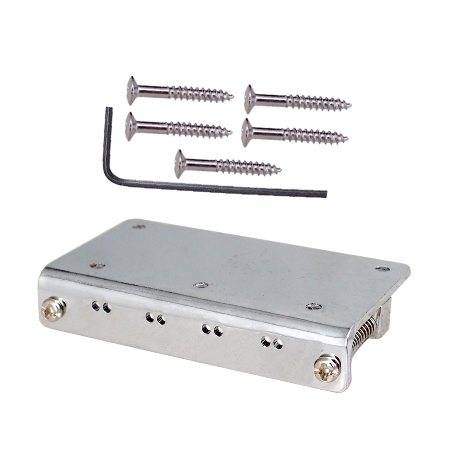 Alloy Mandolin Tailpiece Bridge for 8 String Mandolin Guitar Accessories