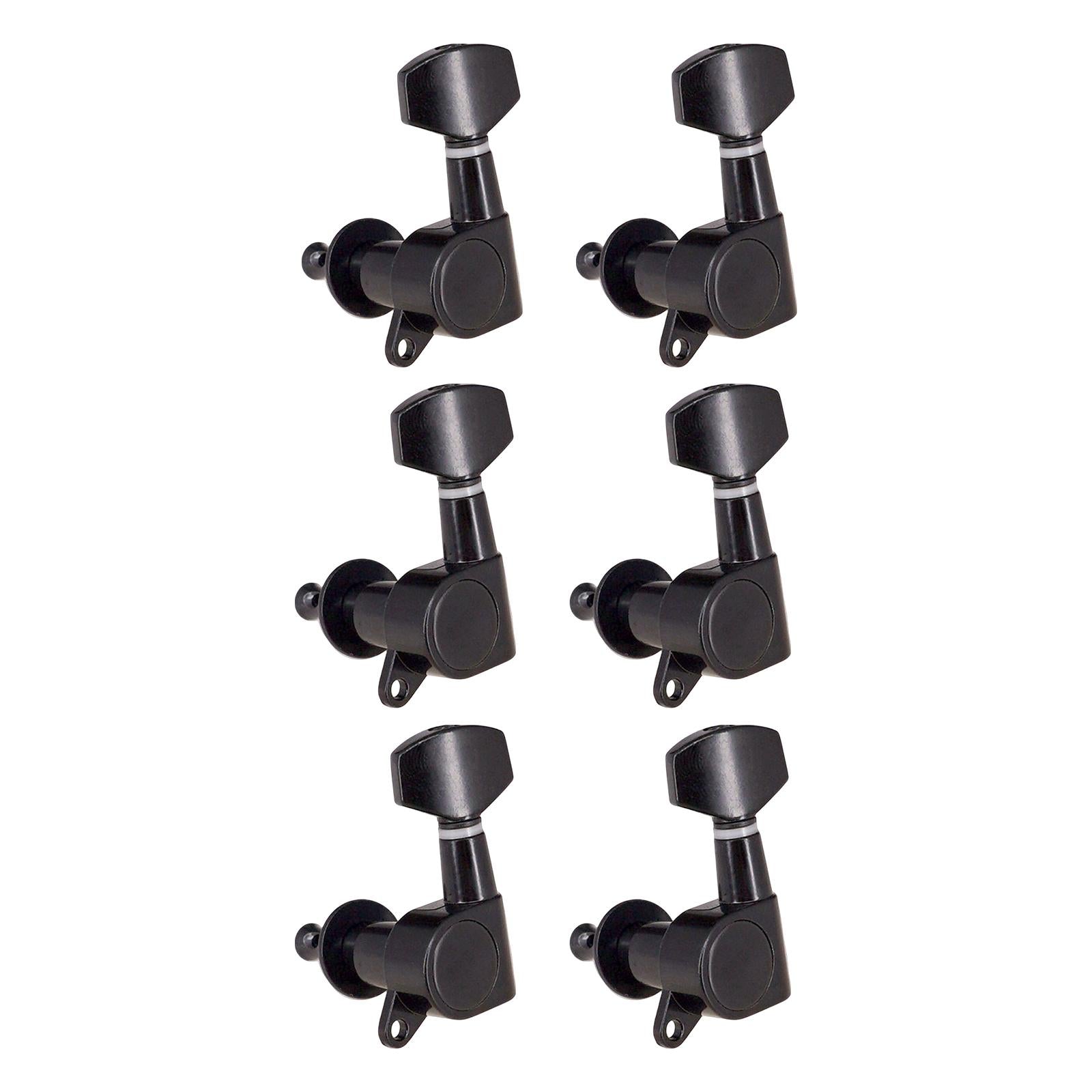 6x Guitar Tuning Peg Button Guitar Tuner Machine Head for Electric Guitar