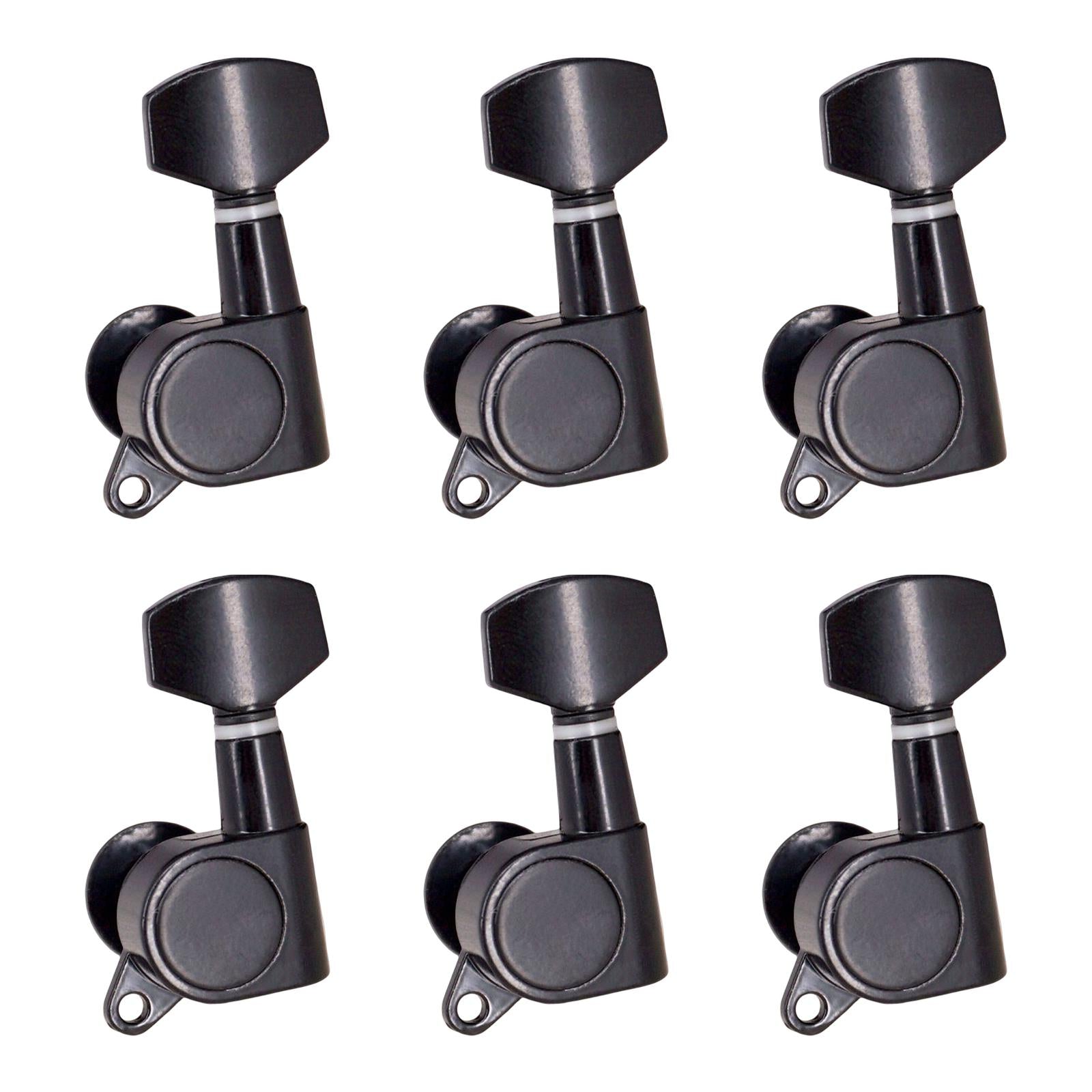 6x Guitar Tuning Peg Button Guitar Tuner Machine Head for Electric Guitar