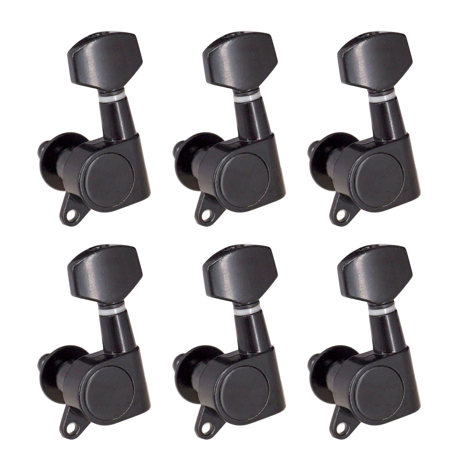 6x Guitar Tuning Peg Button Guitar Tuner Machine Head for Electric Guitar