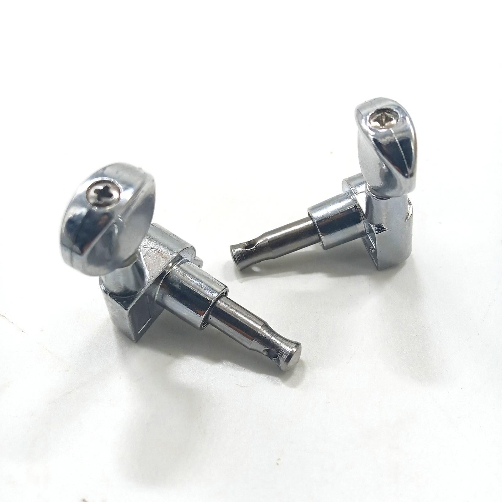 6Pcs Guitar Tuning Peg Tuner with Nuts Gaskets for Electric Guitar Parts