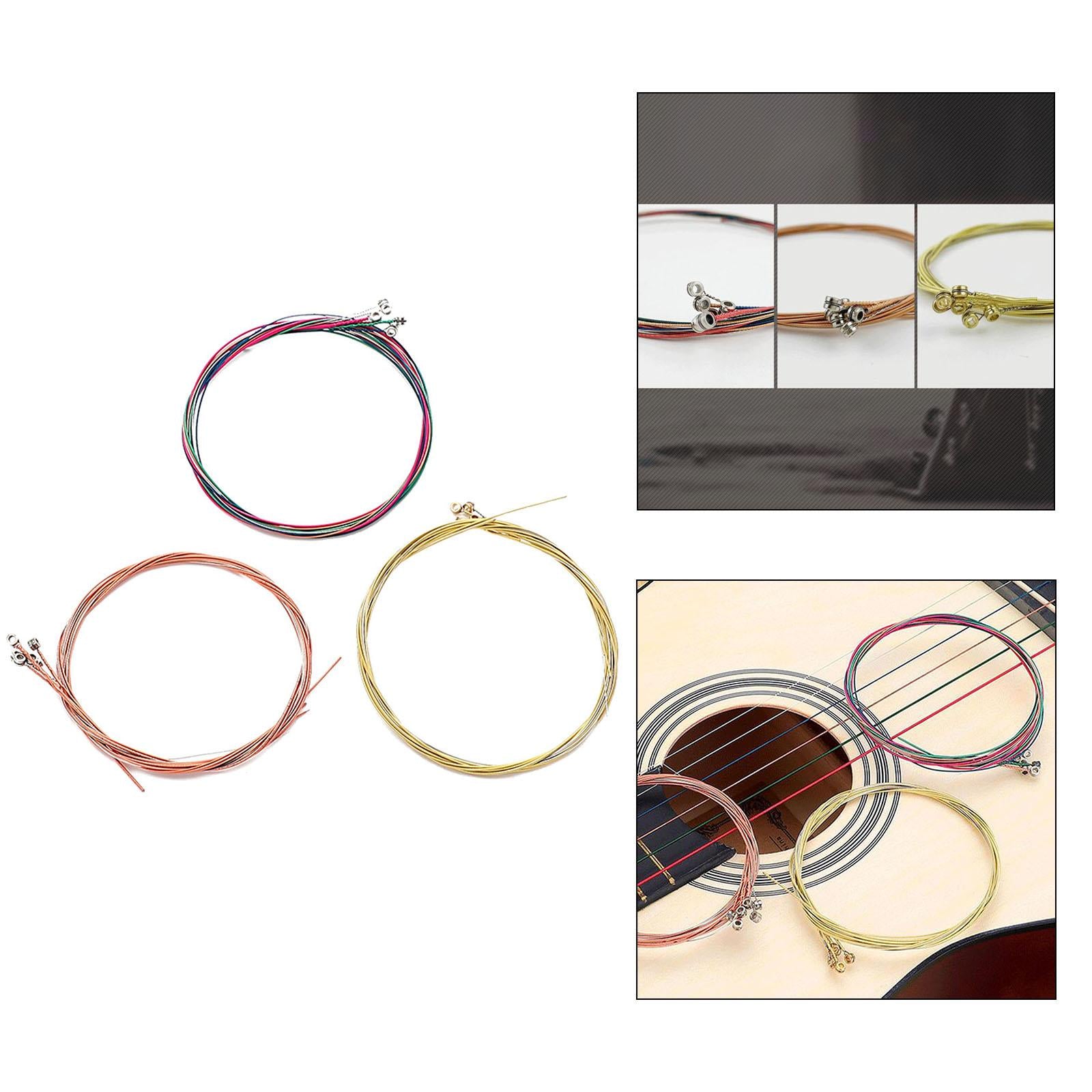 Coated Guitar Strings Rustproof for Folk Guitar 6 Strings Classical Guitar