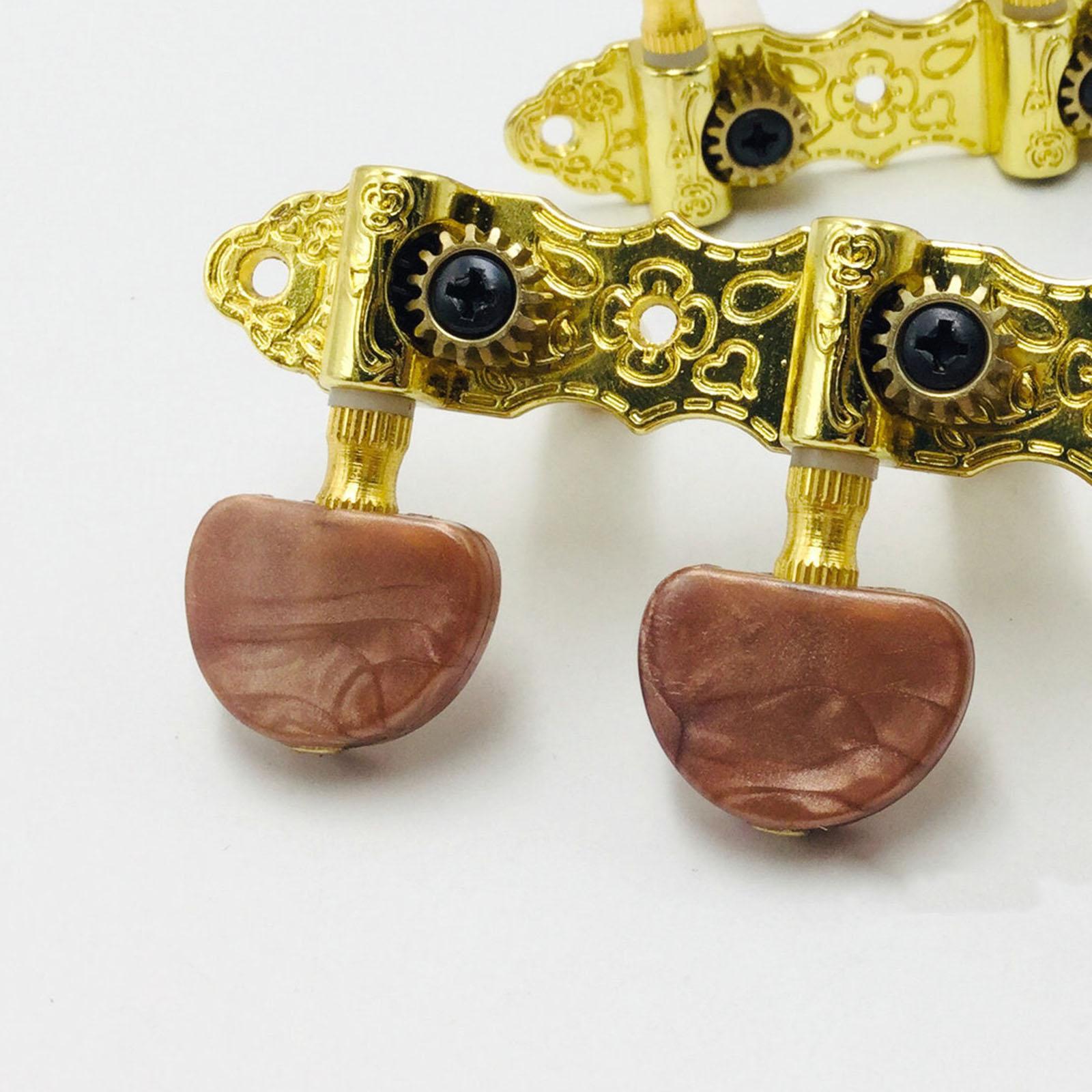 2Pcs String Tuning Pegs Metal Accessories Premium Durable DIY for Guitars