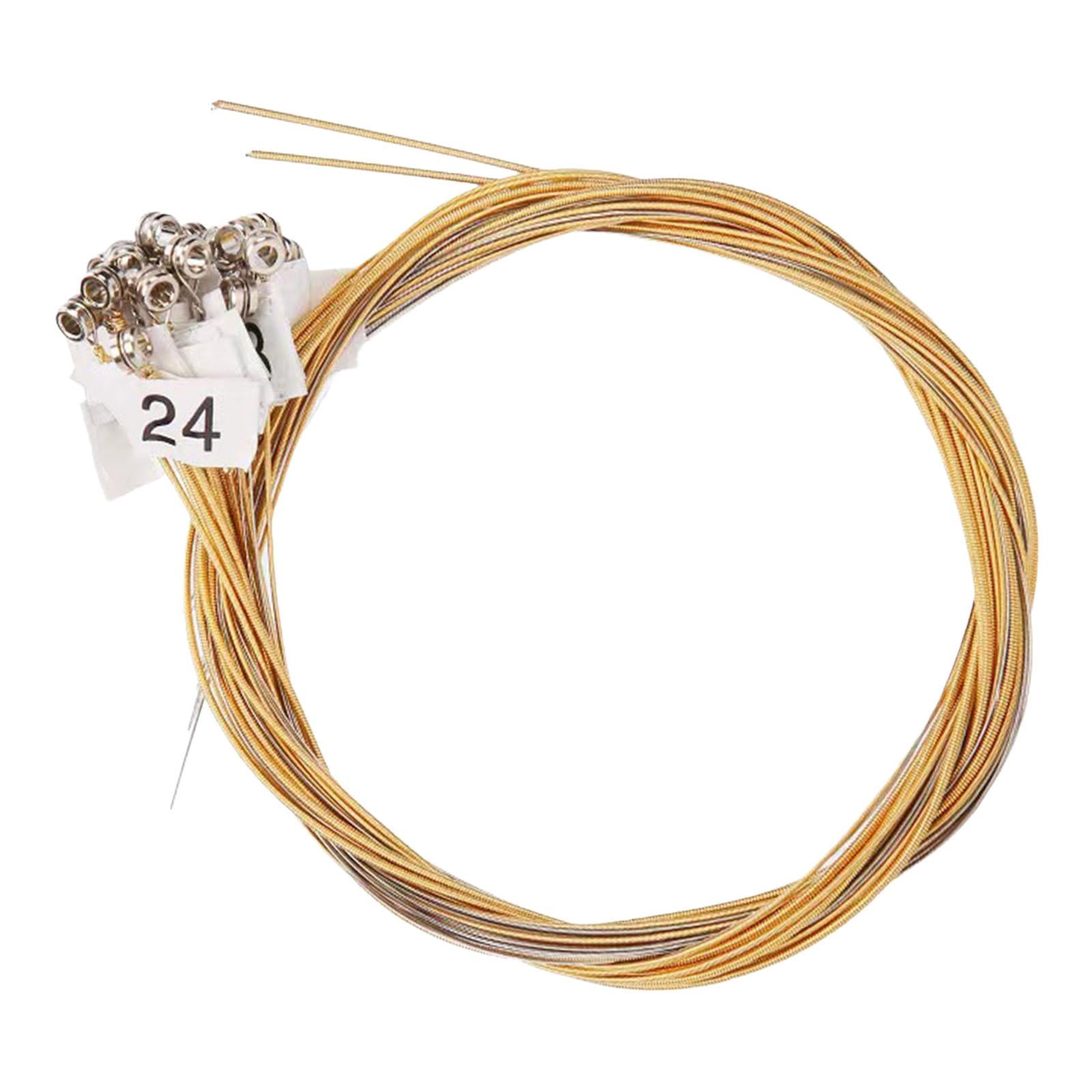 Lyre String Musical Instrument Accessory for Lyre Harp 24 Strings