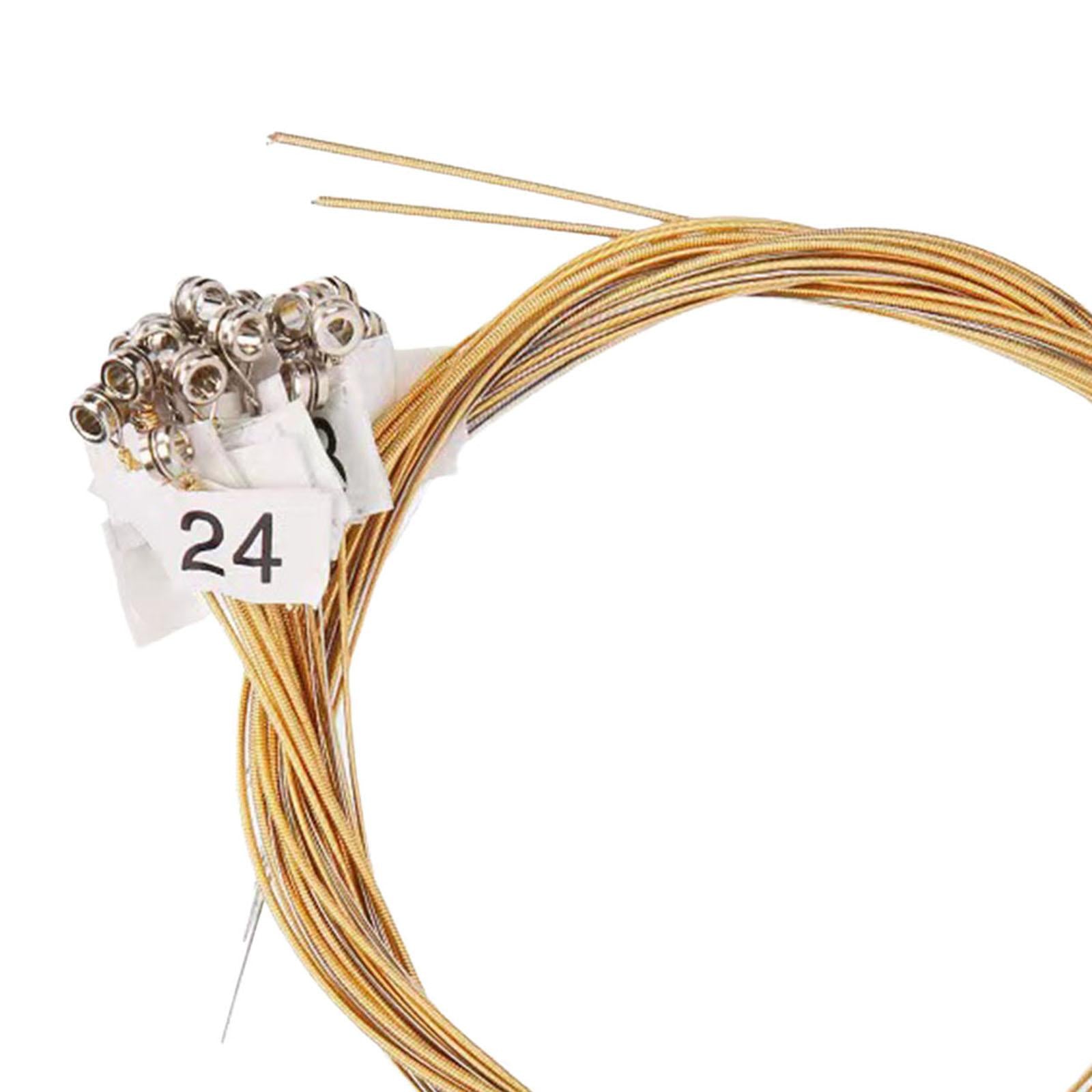 Lyre String Musical Instrument Accessory for Lyre Harp 24 Strings