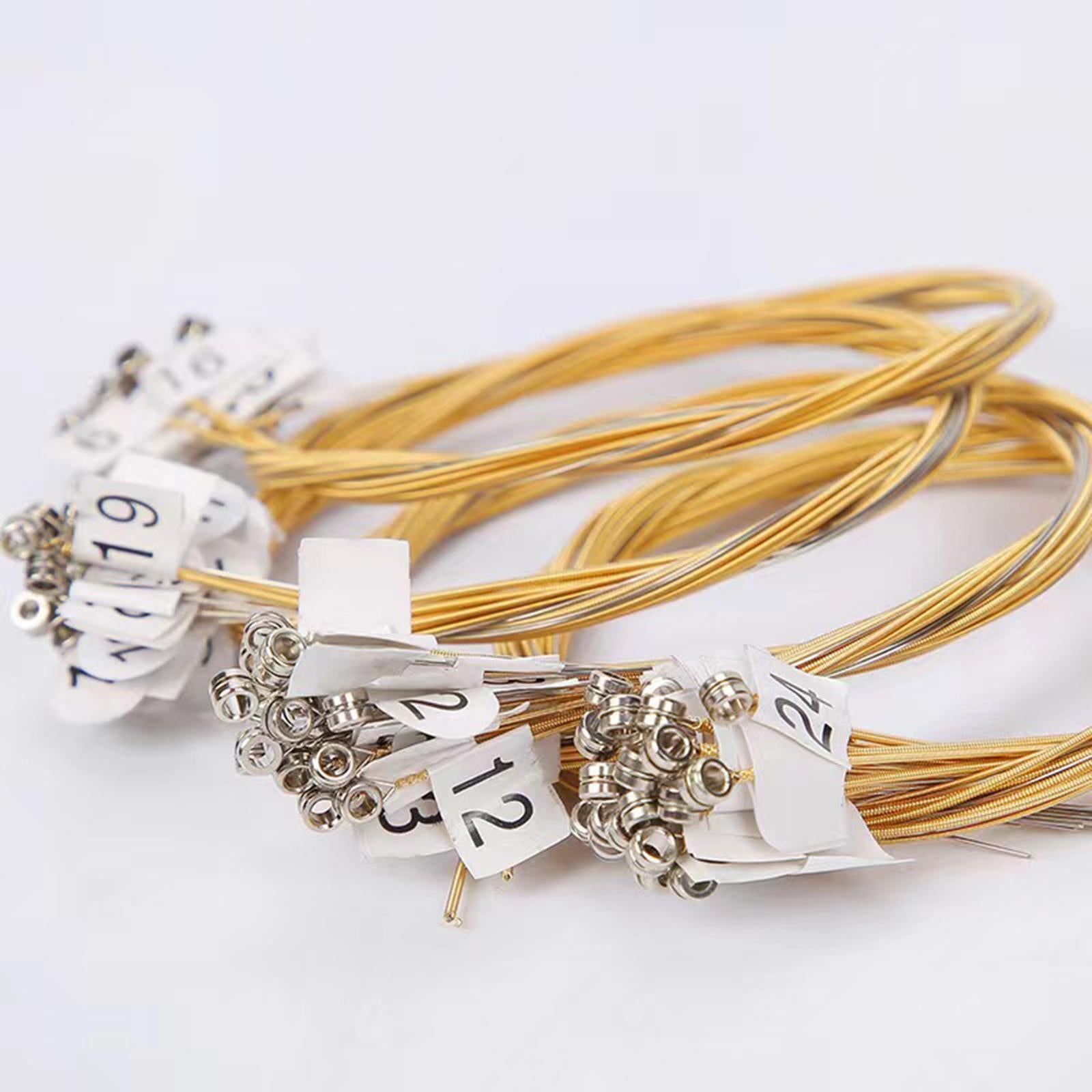 Lyre String Musical Instrument Accessory for Lyre Harp 24 Strings