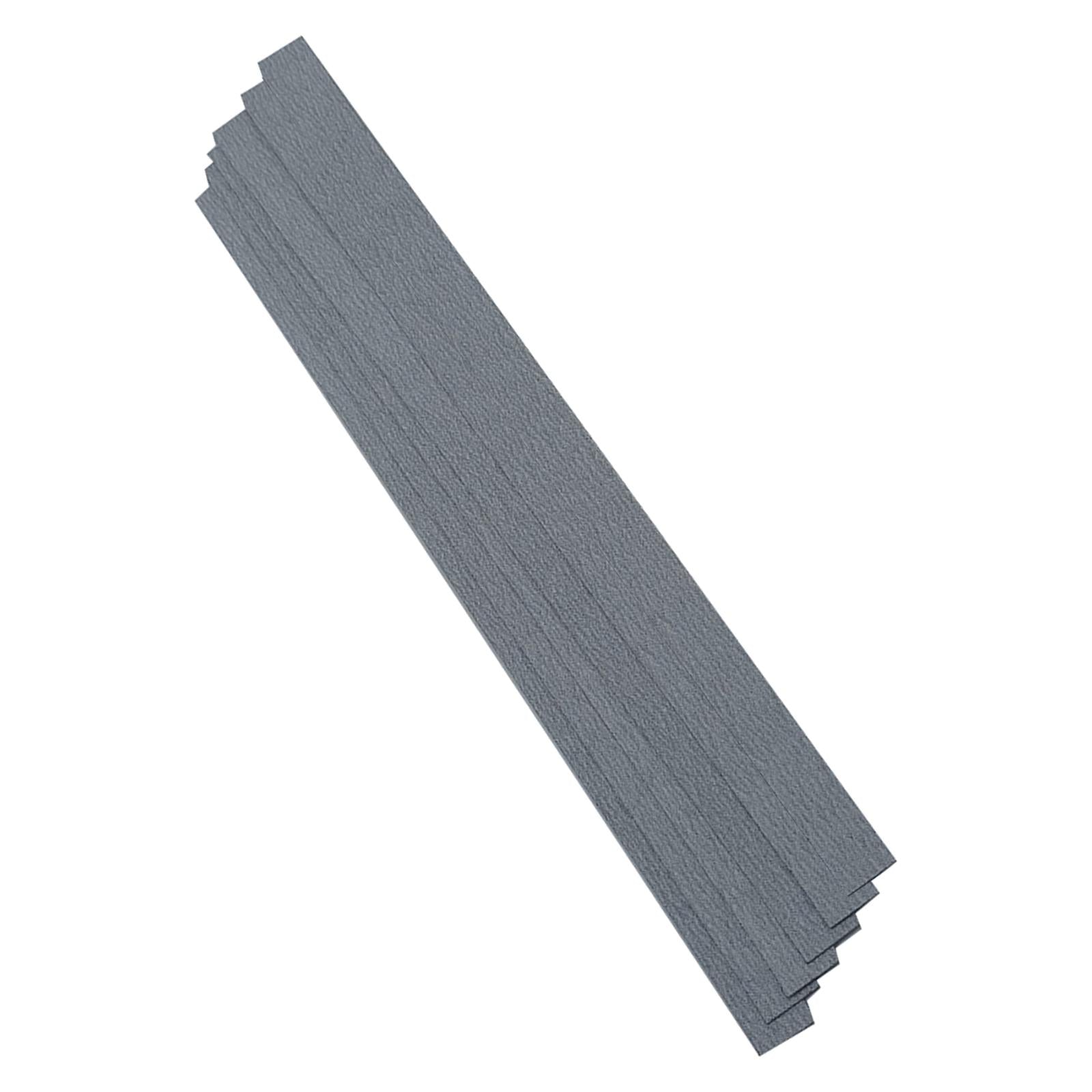 6x Guitar Fret Leveling Sandpaper Fret Leveling Beam Sanding for Bass DIY White