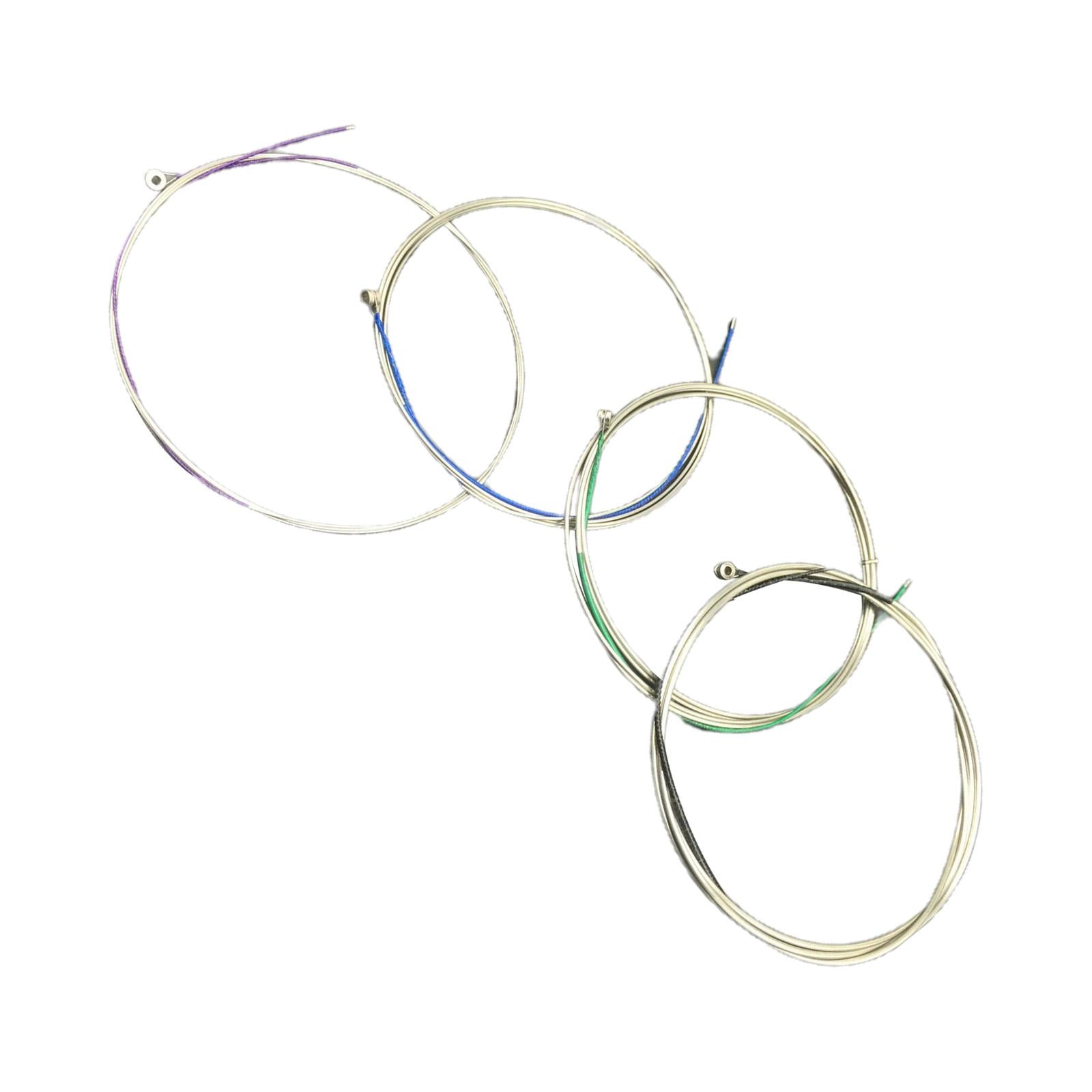 4x 4/4 Cello Strings Replace Part for Adults Kids Beginners Enthusiasts